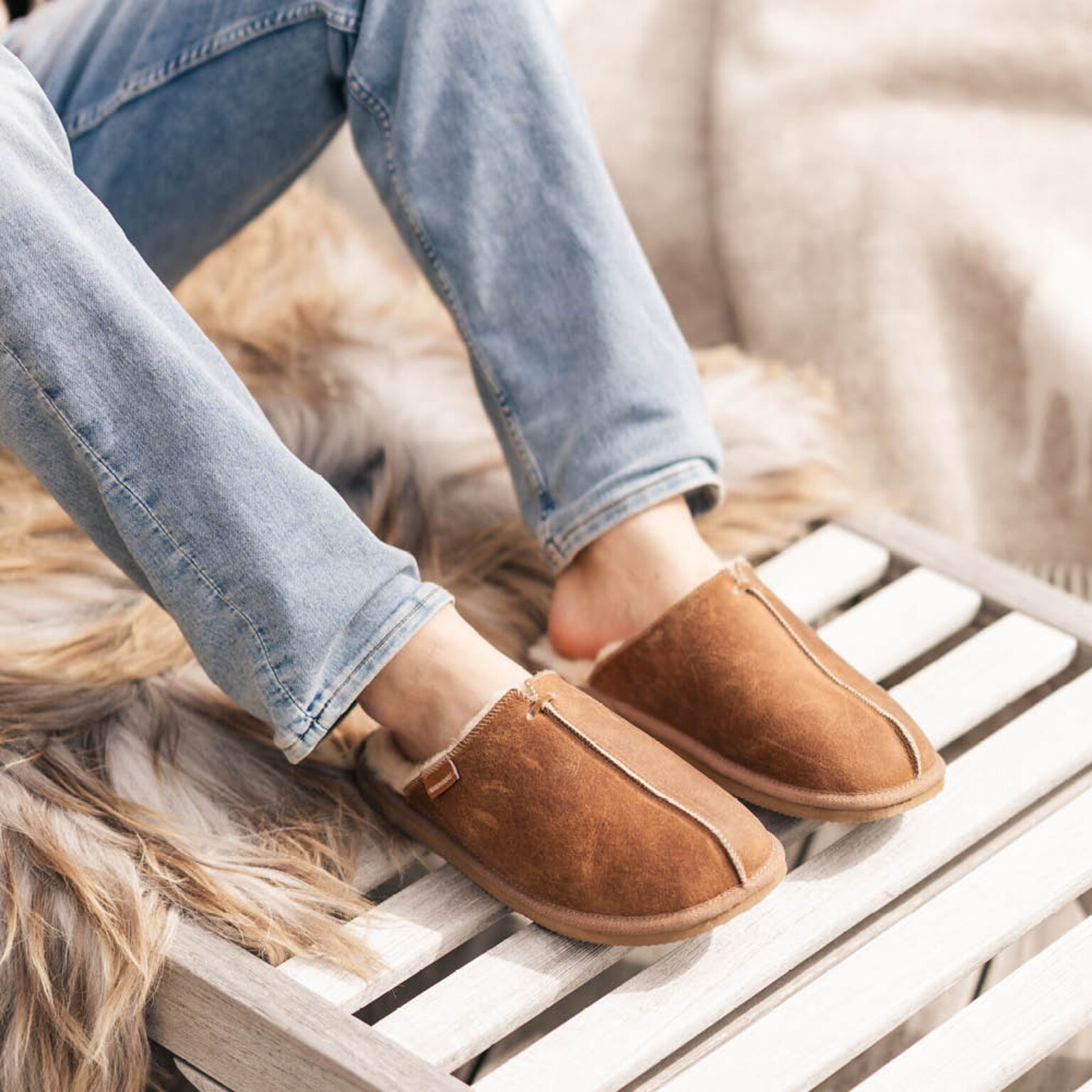 Shepherd Hugo Tofflor Antik Cognac 42