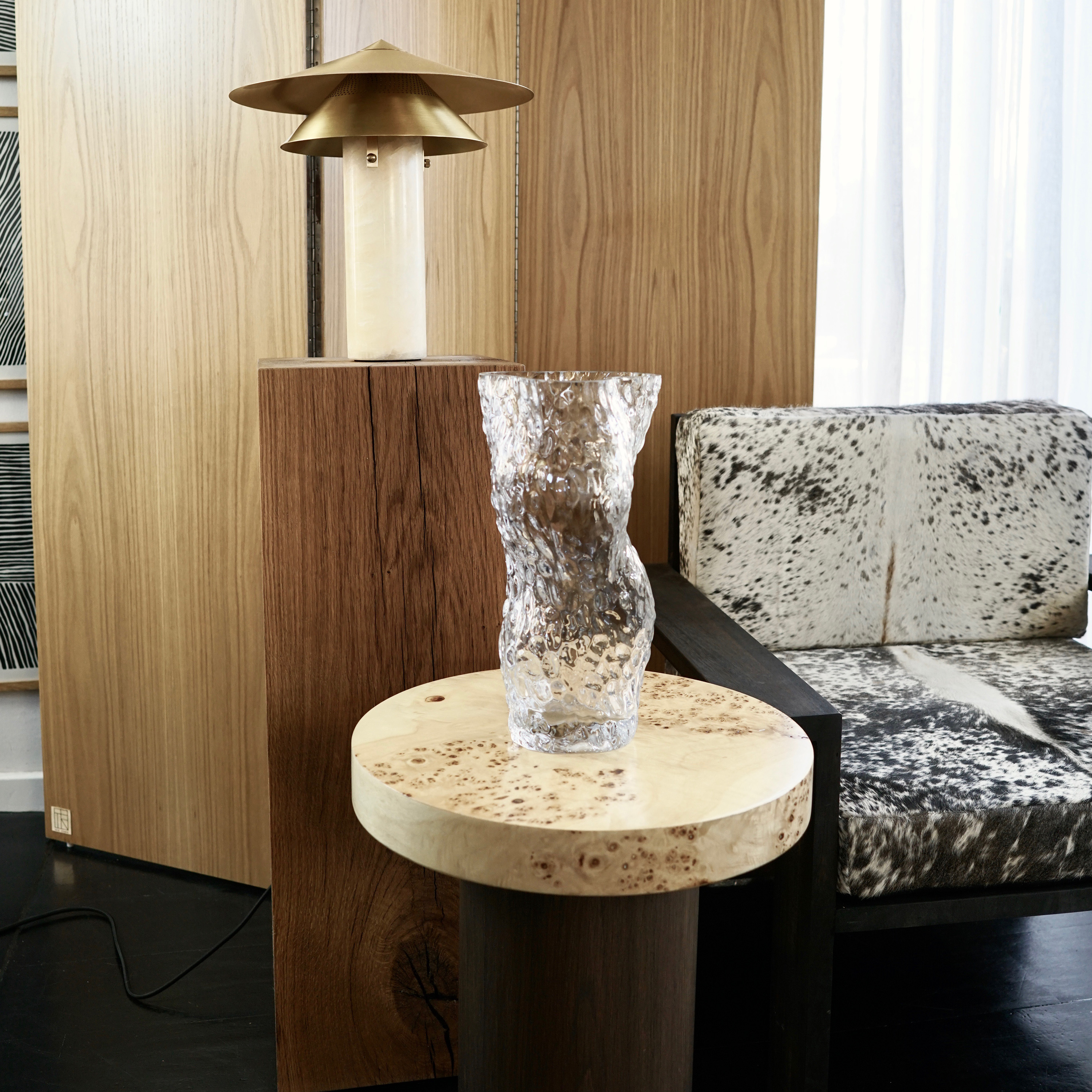 Hein Studio Ostrea Rock Glass Maljakko Clear 30cm