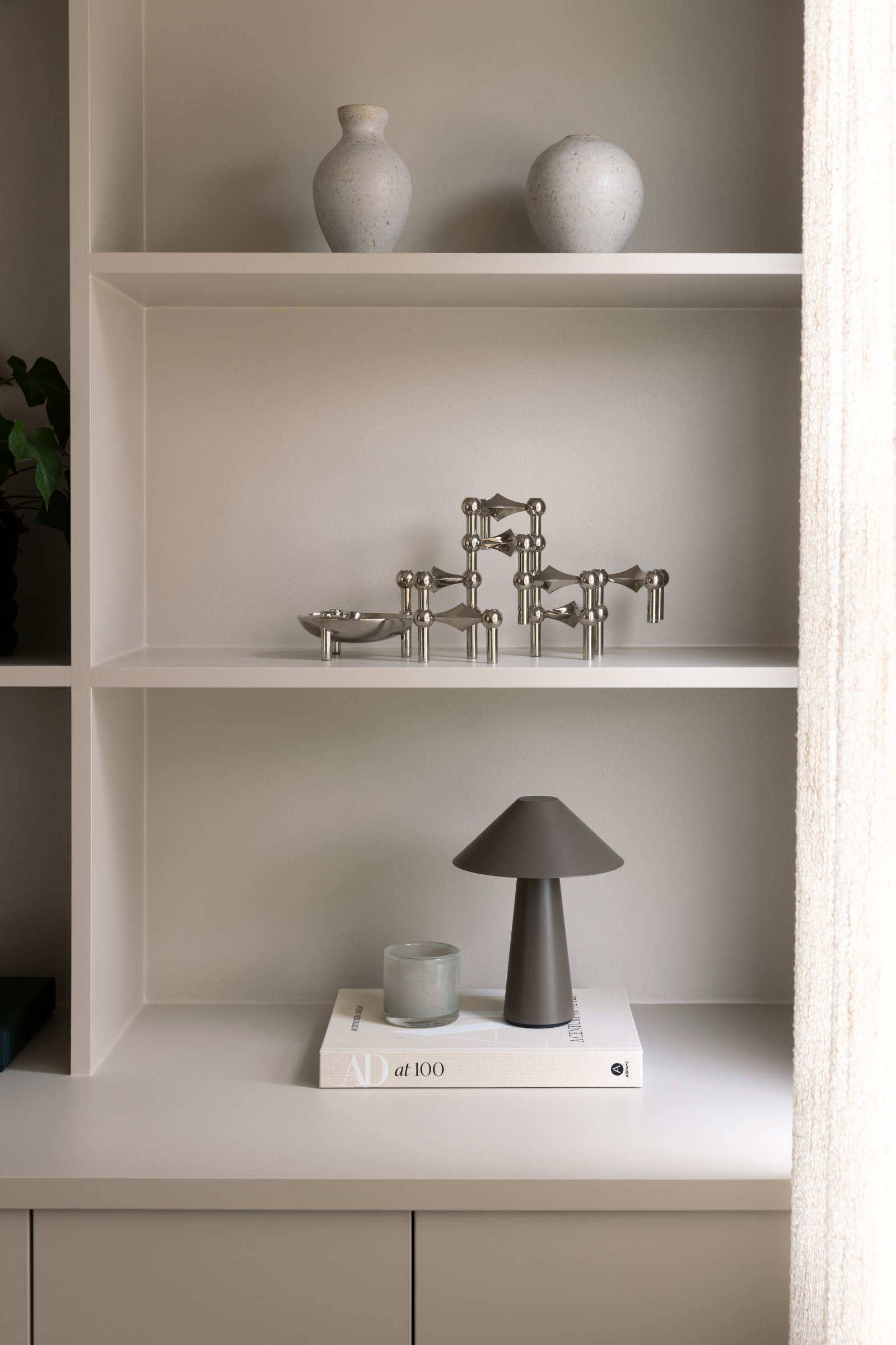 Globen Lighting Cannes Tragbare Tischlampe Braun 26cm