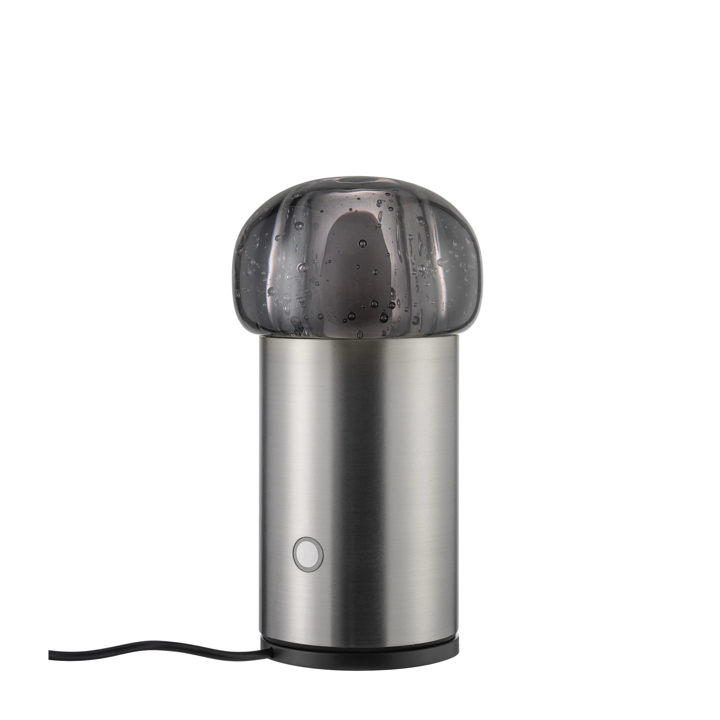 Blomus Iris Portabel Bordlampe Silver Metal 18cm