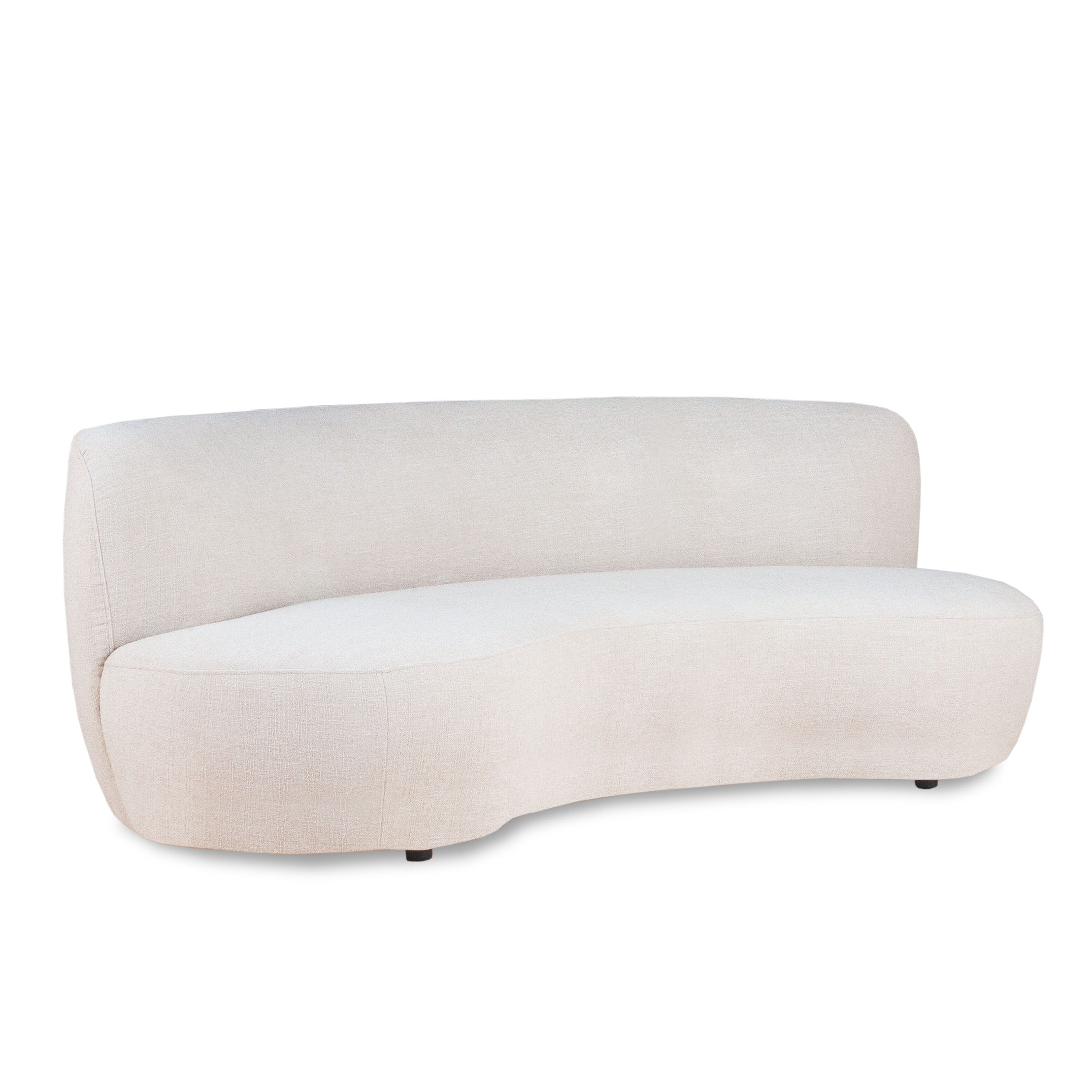 Sleepo Collection Moon 4-seters Sofa Bouclé Beige 240 cm