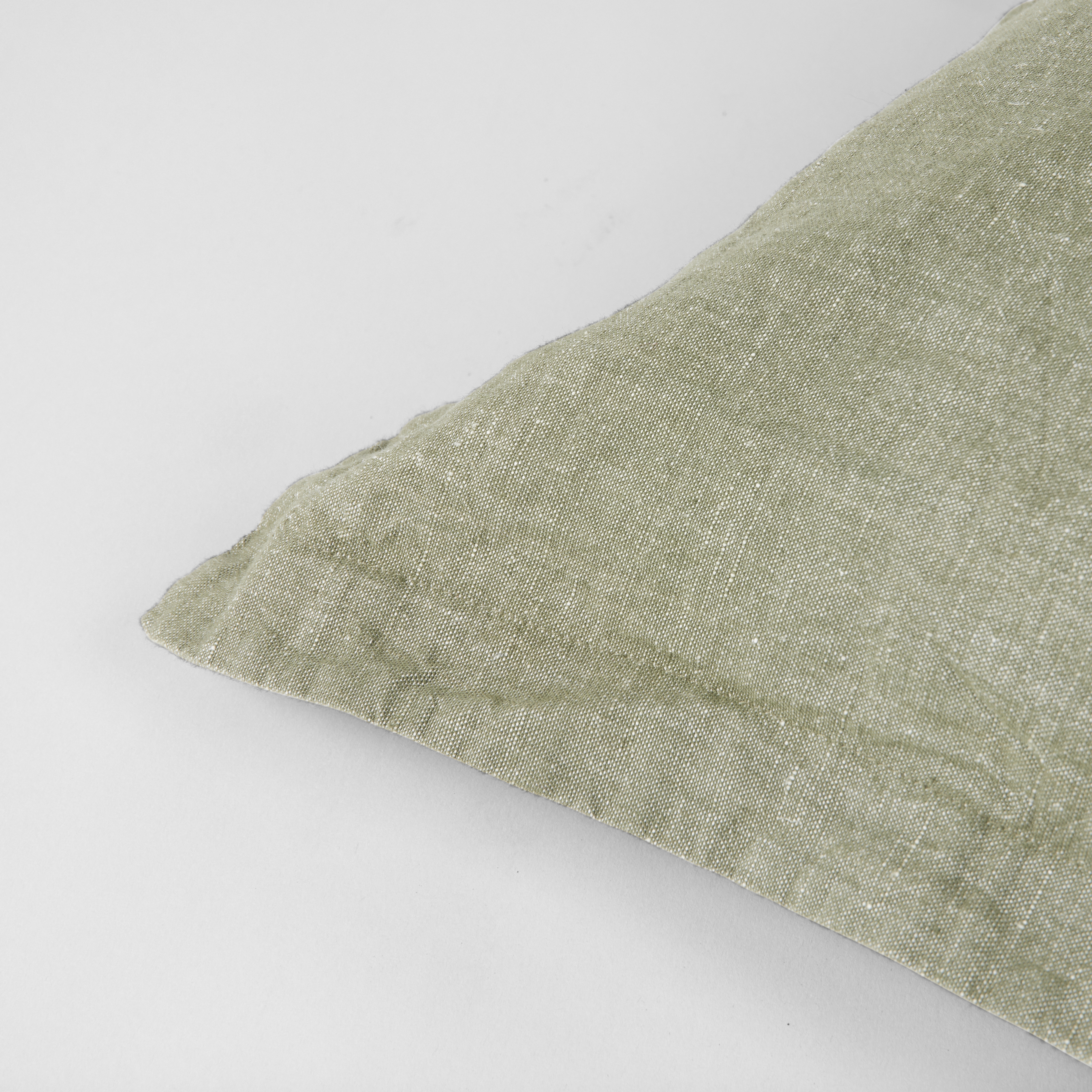Broste Copenhagen Linn Kissenbezug Grape Leaf Green 40x60