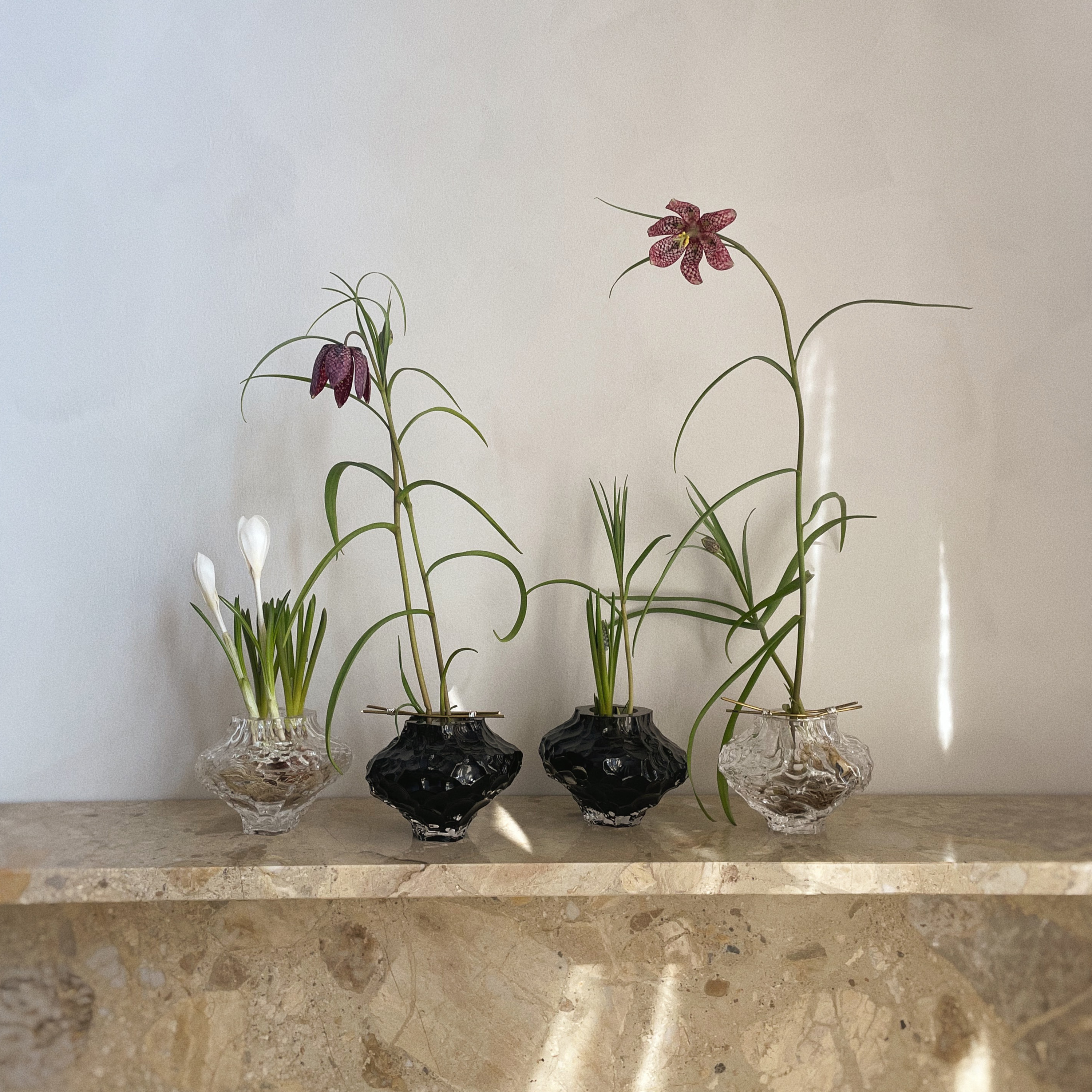 Hein Studio Canyon Maljakko Clear Mini