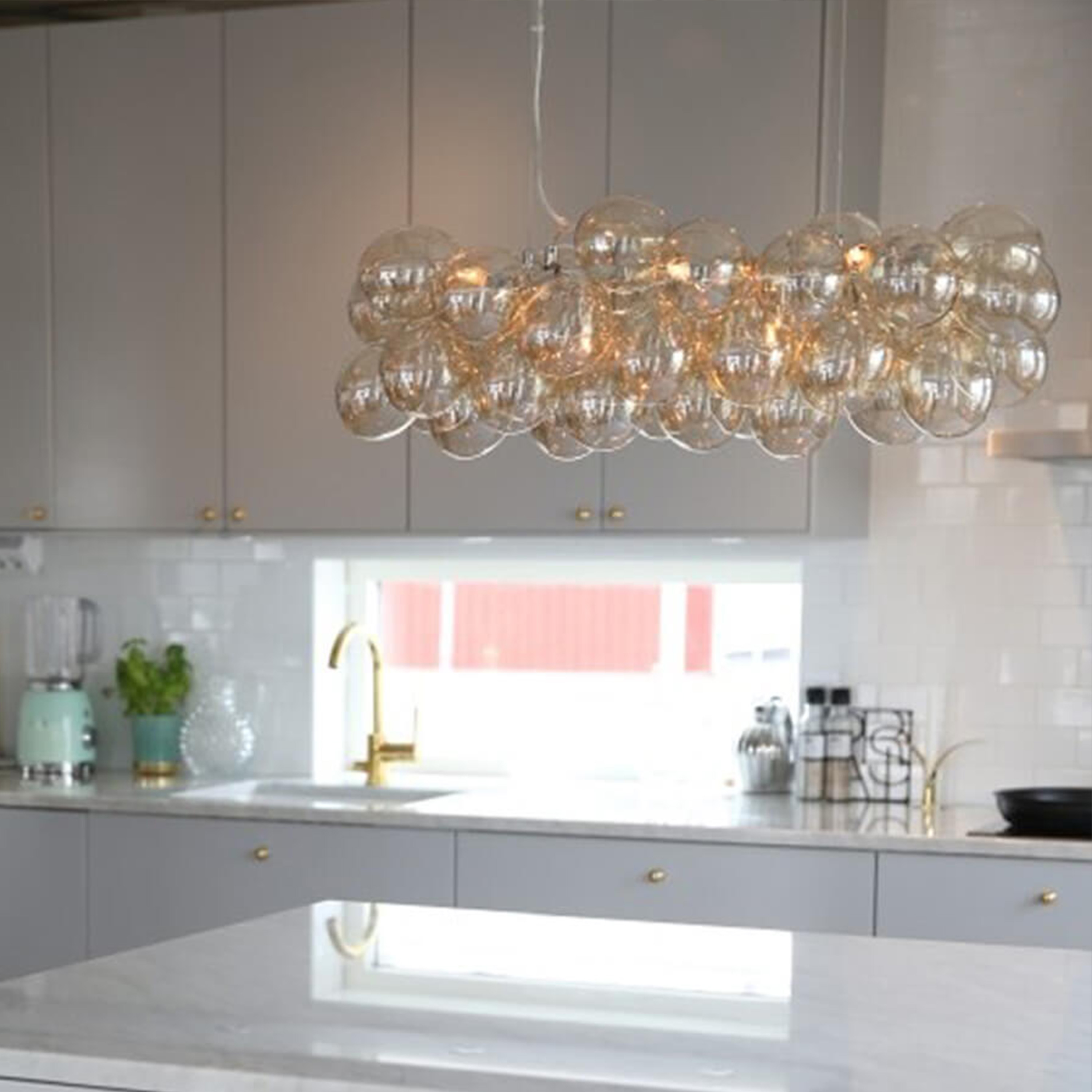 By Rydéns Gross Bar Taklampa Amber