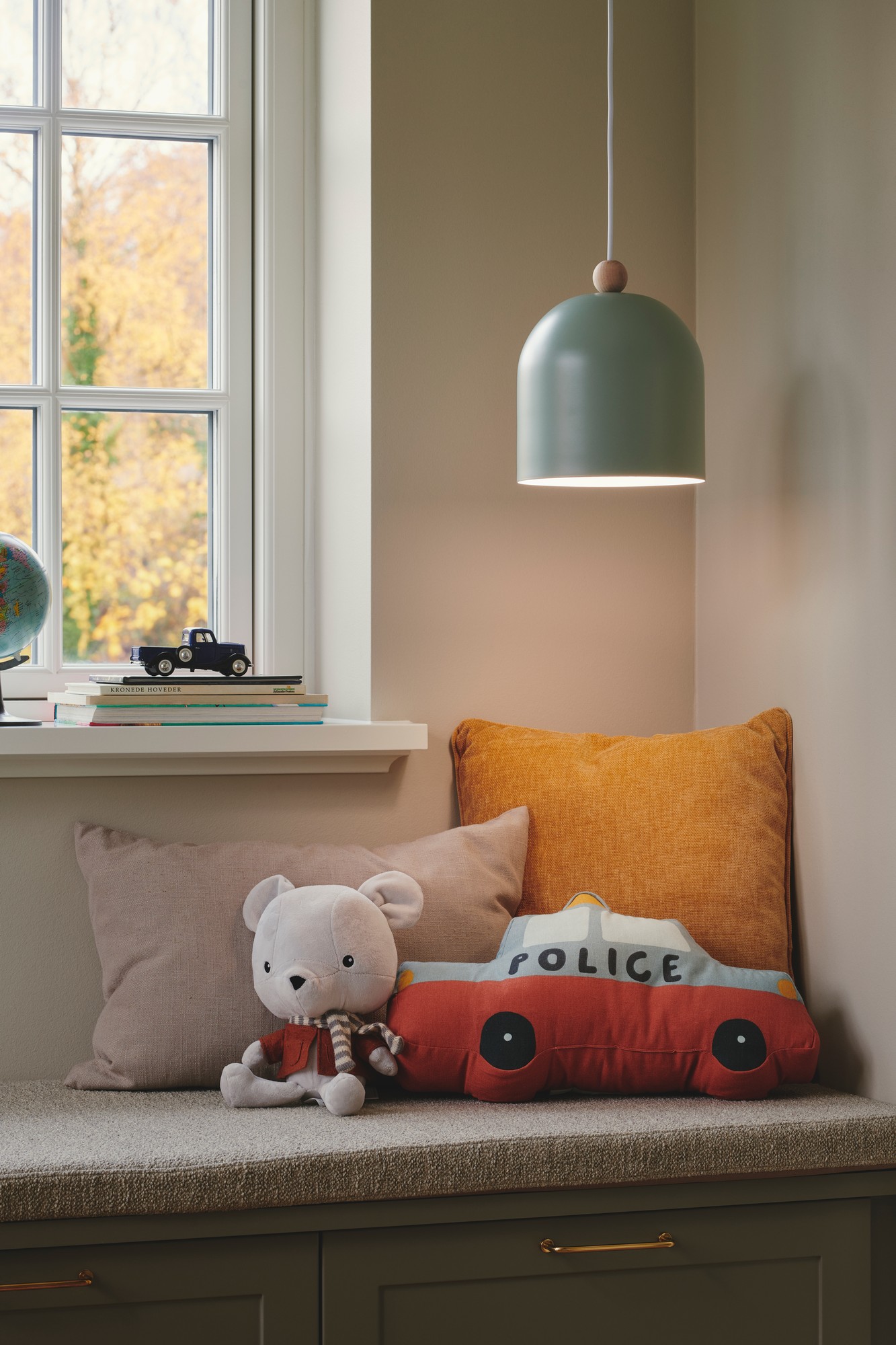 Nordlux Gaston Taklampe Dovgrønn