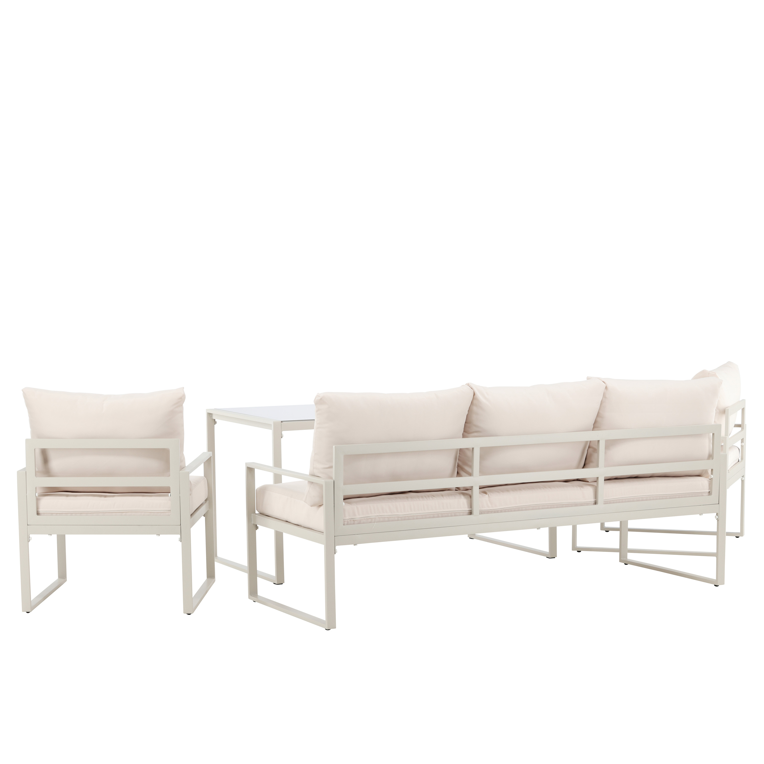 Venture Home Catania Loungeset Beige/Beige