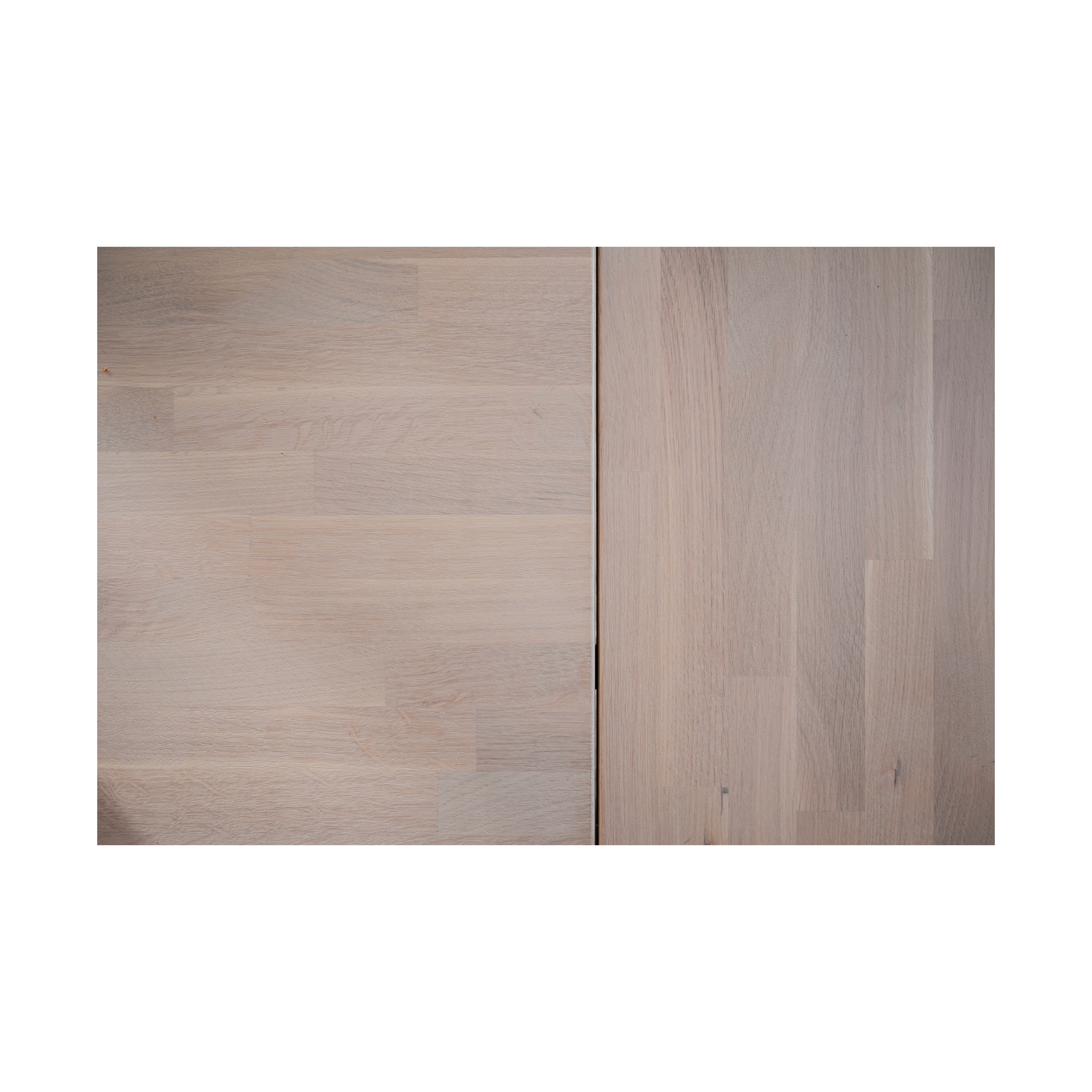 Rowico Home Clapperton Ansteckplatte Weiß pigmentierte Eiche 45x95