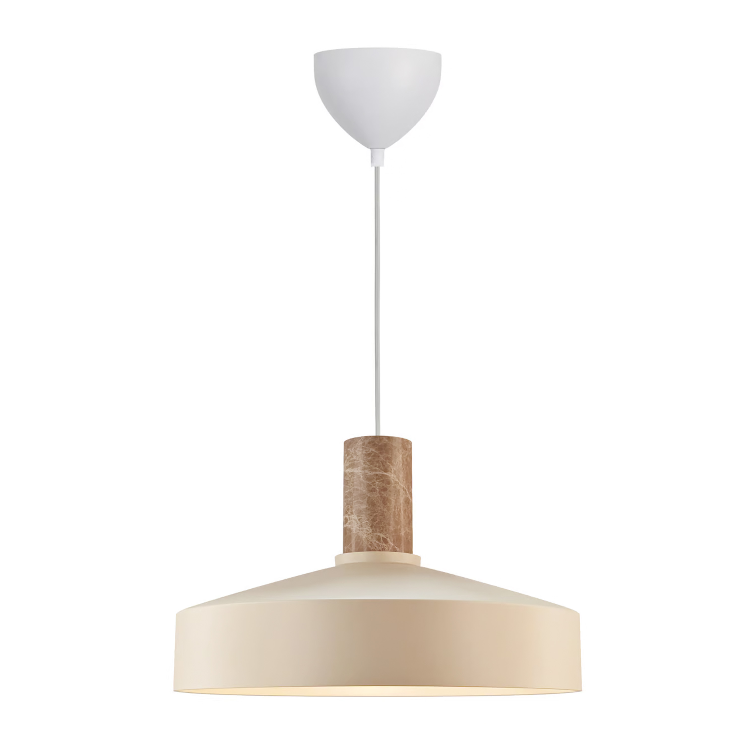 Nordlux Elvas marble Taklampa Beige Ø37