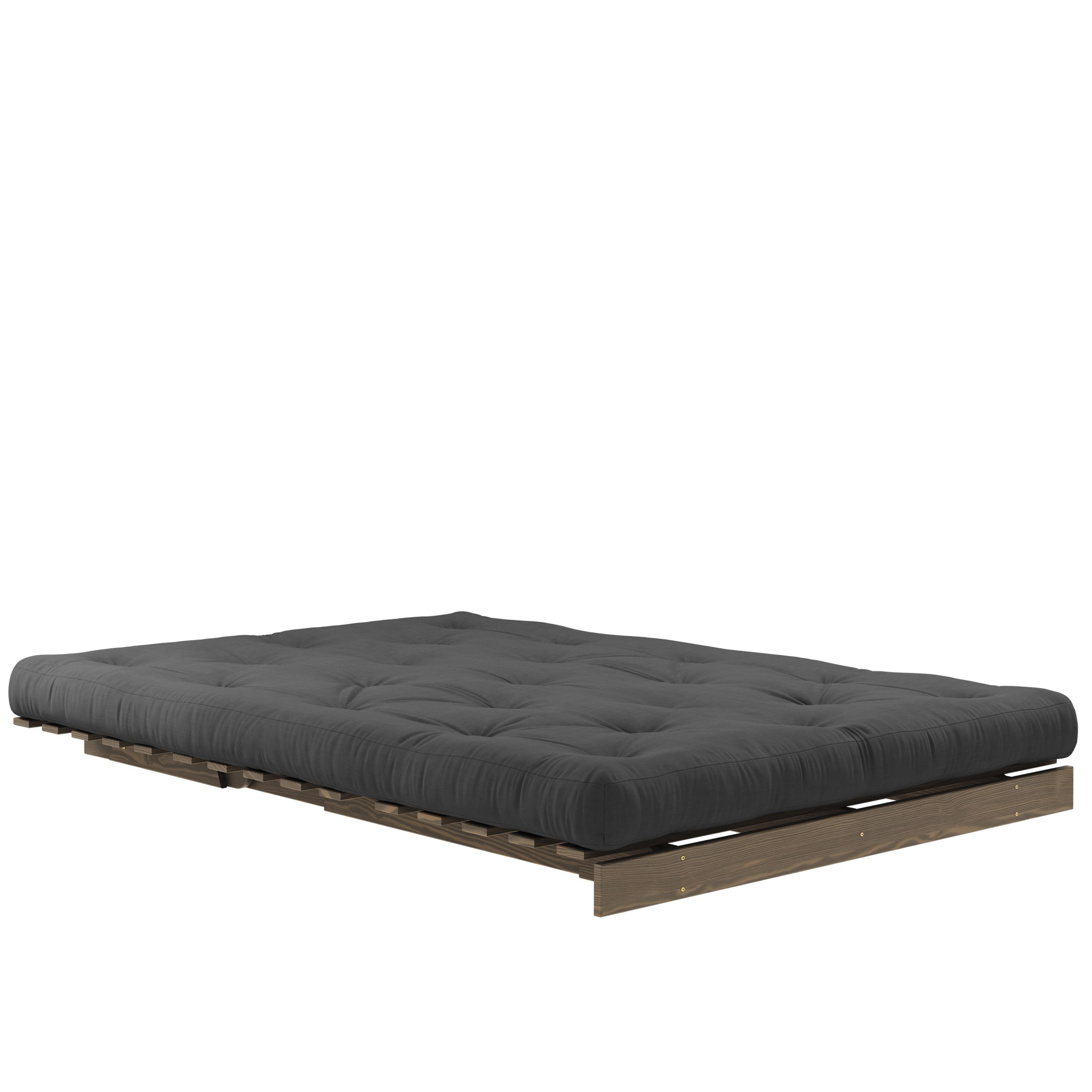 Karup Design Roots Sofa Bed Brown/Dark Grey 140cm