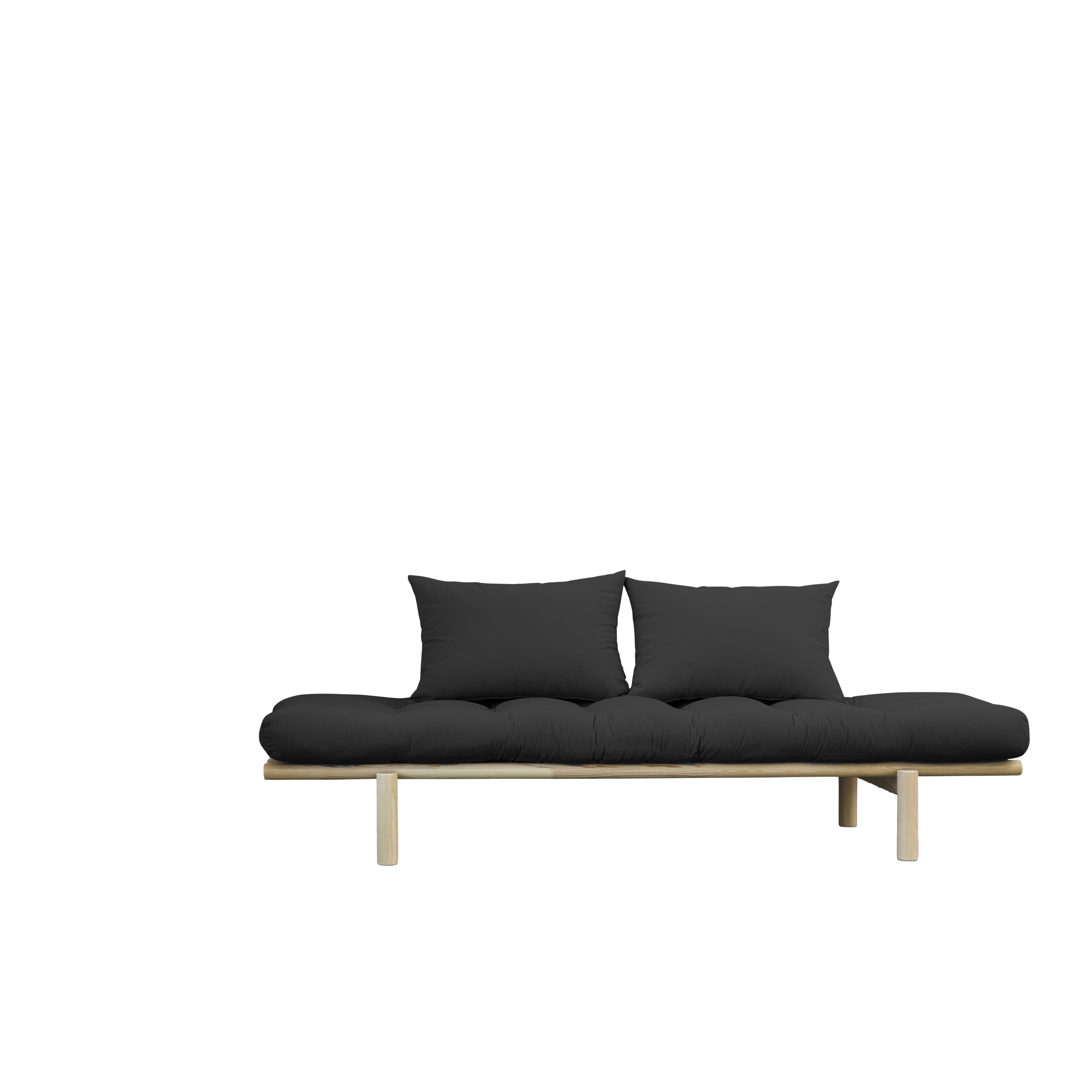 Karup Design - Pace Tagesbett Natur/Dunkelgrau 200cm