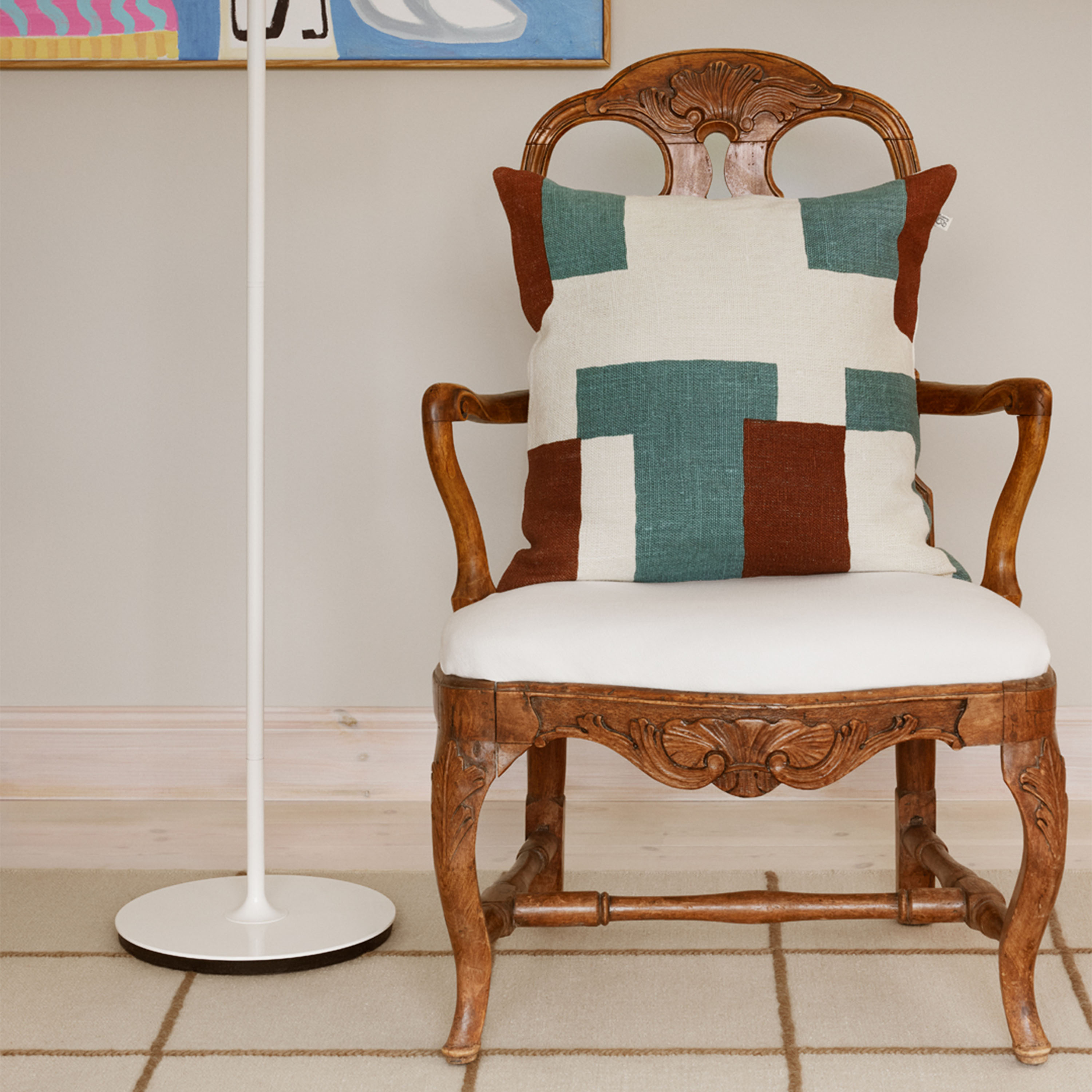 Chhatwal &amp; Jonsson Milan Ullmatta Off white/Beige 230x320