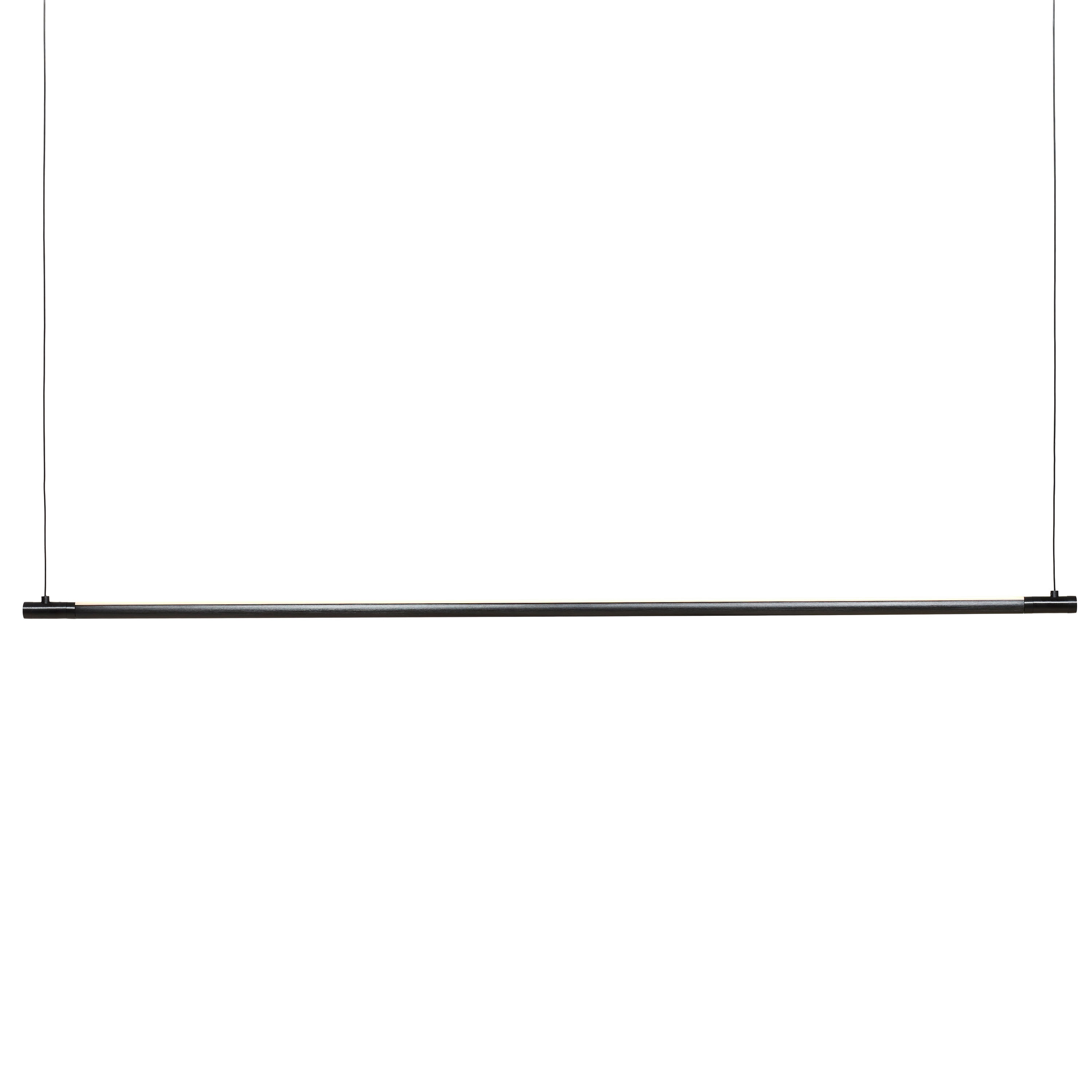 Straw Taklampa Black 200cm