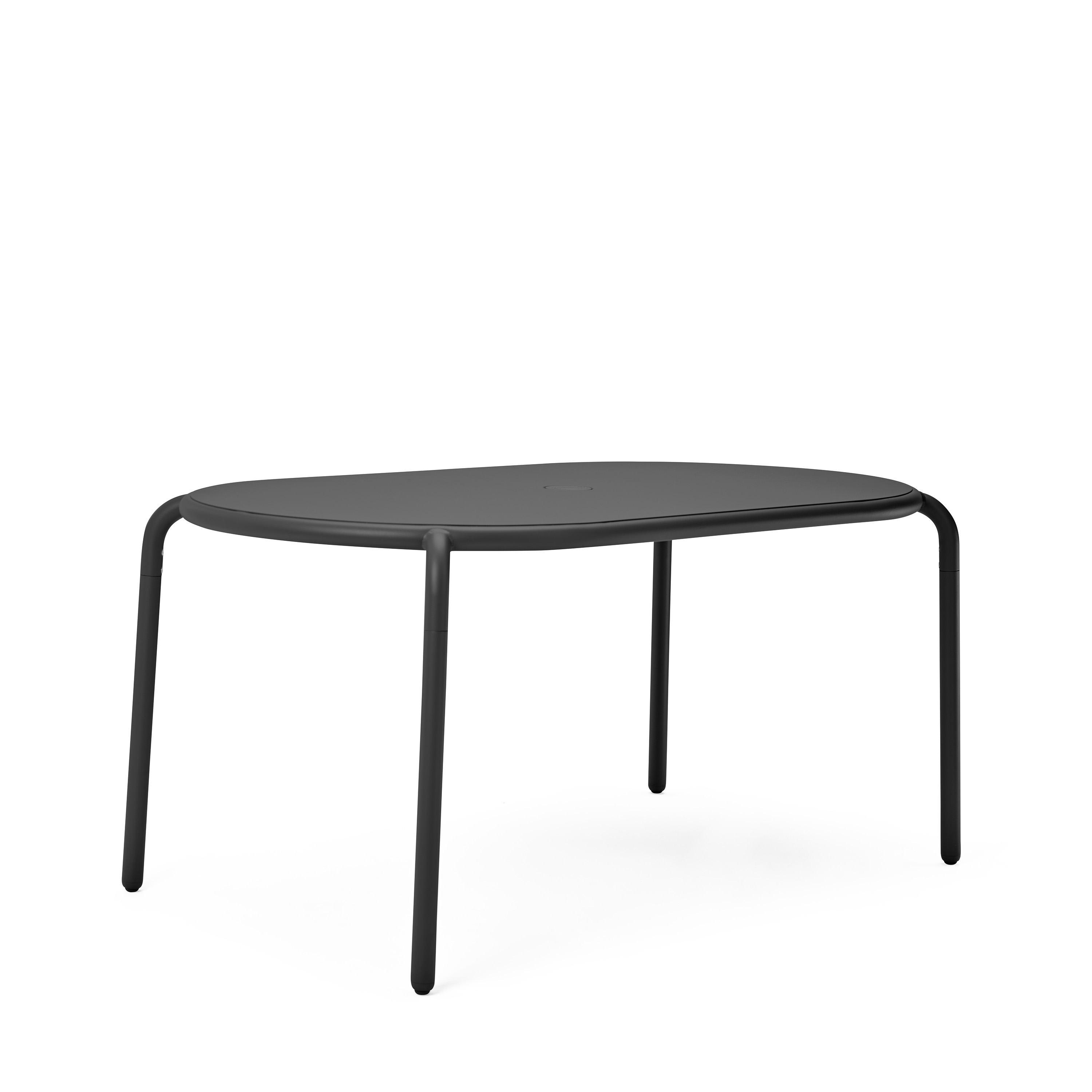 Fatboy - Toni Tavolo Ruokapöytä Anthracite 160 cm Vihreä - Aluminium - Ulkoruokapöytä