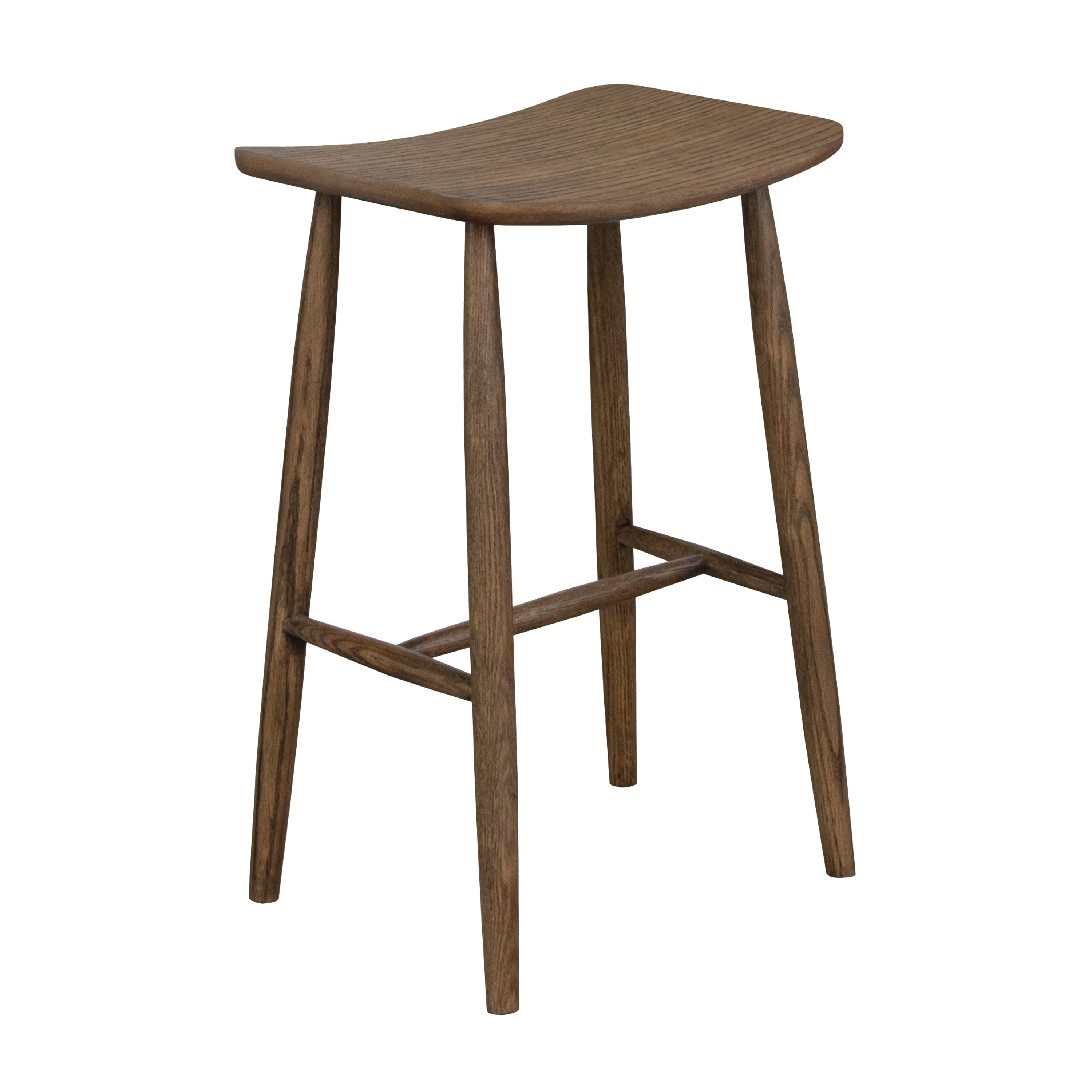 Charlie Barstol Brunbeiset Eik