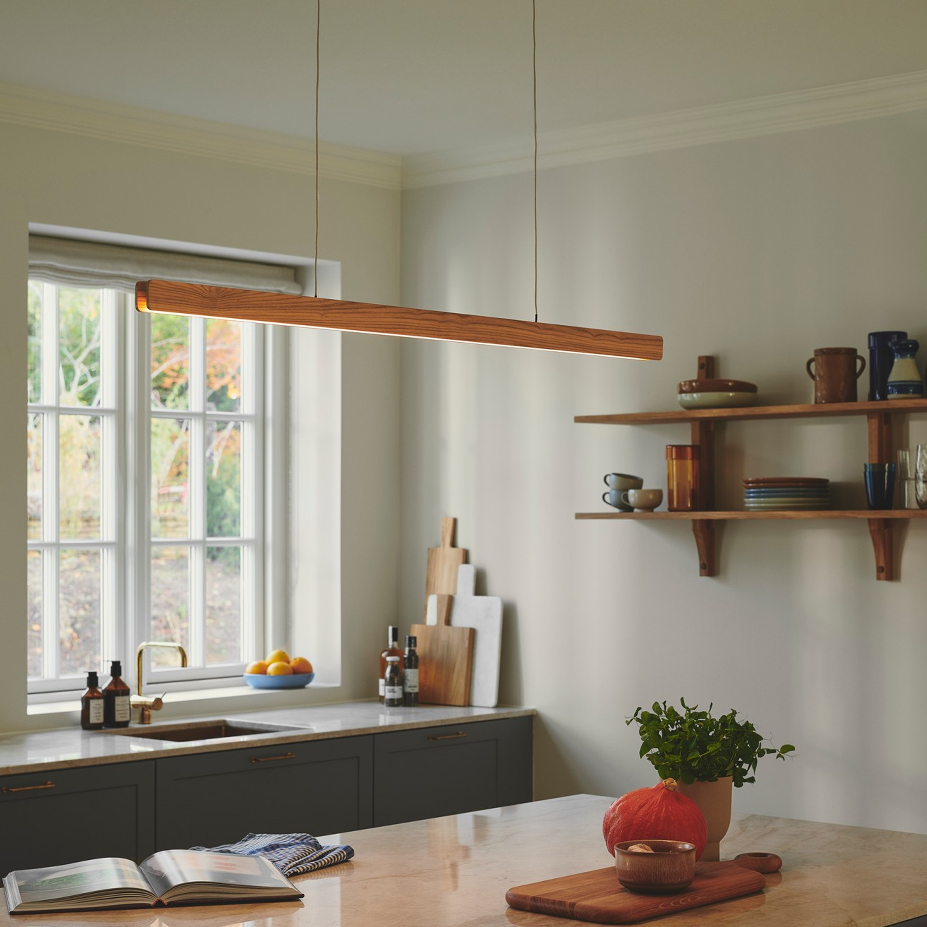 Nordlux Ilgas Taklampe Natur 115cm