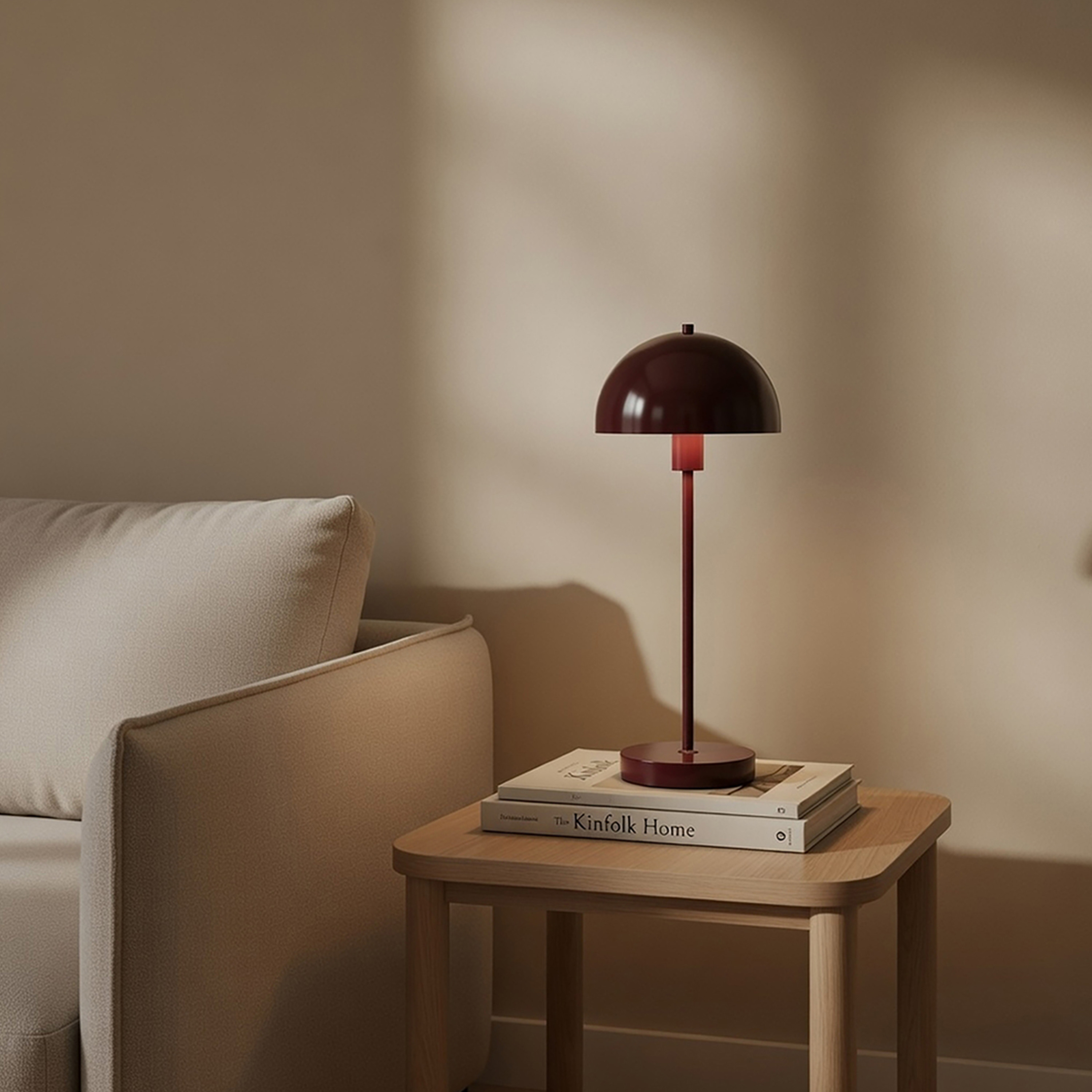 Herstal Vienda Bordlampe Valentinrød