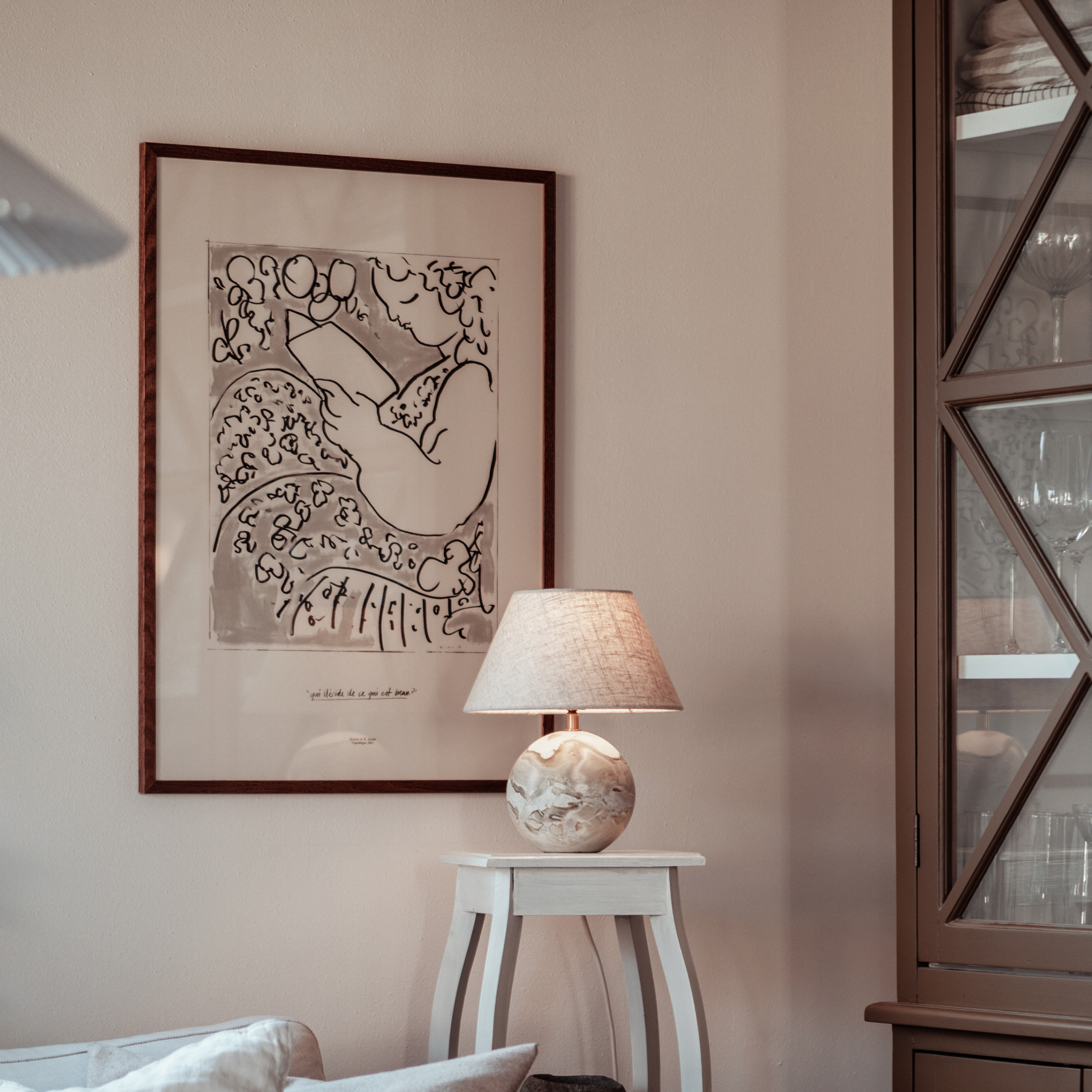 Globen Lighting Castello Tischlampe Grün 24