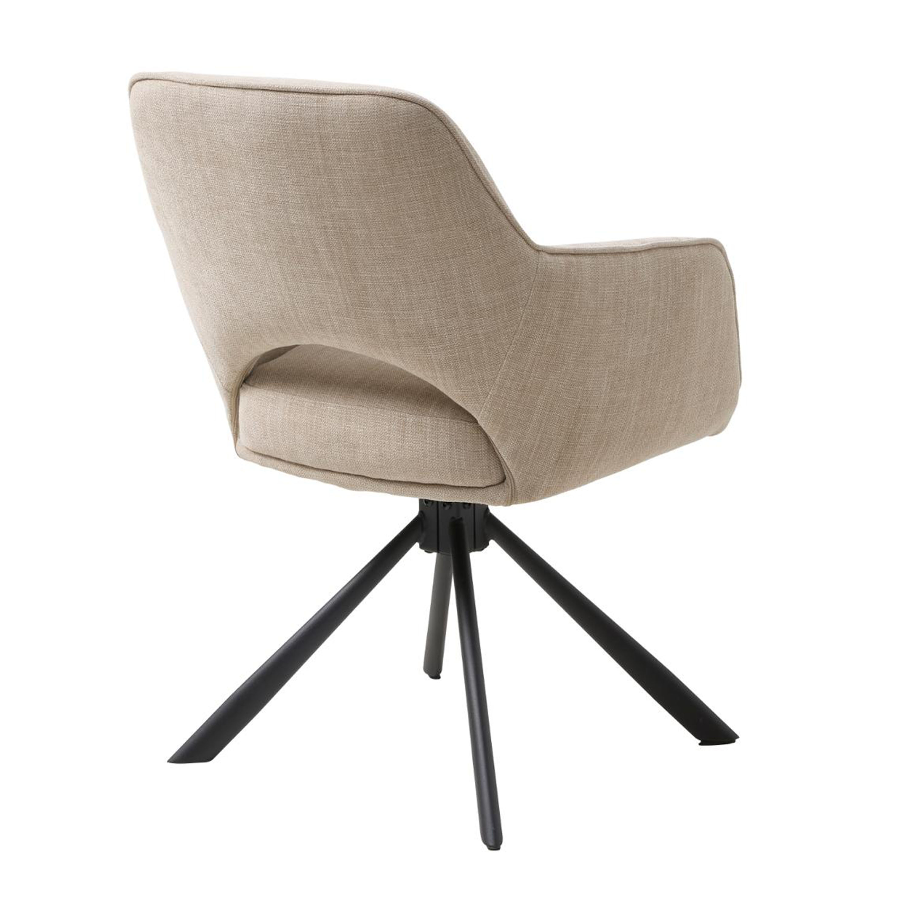 Nordic Home Vega Armlehnstuhl Leinen