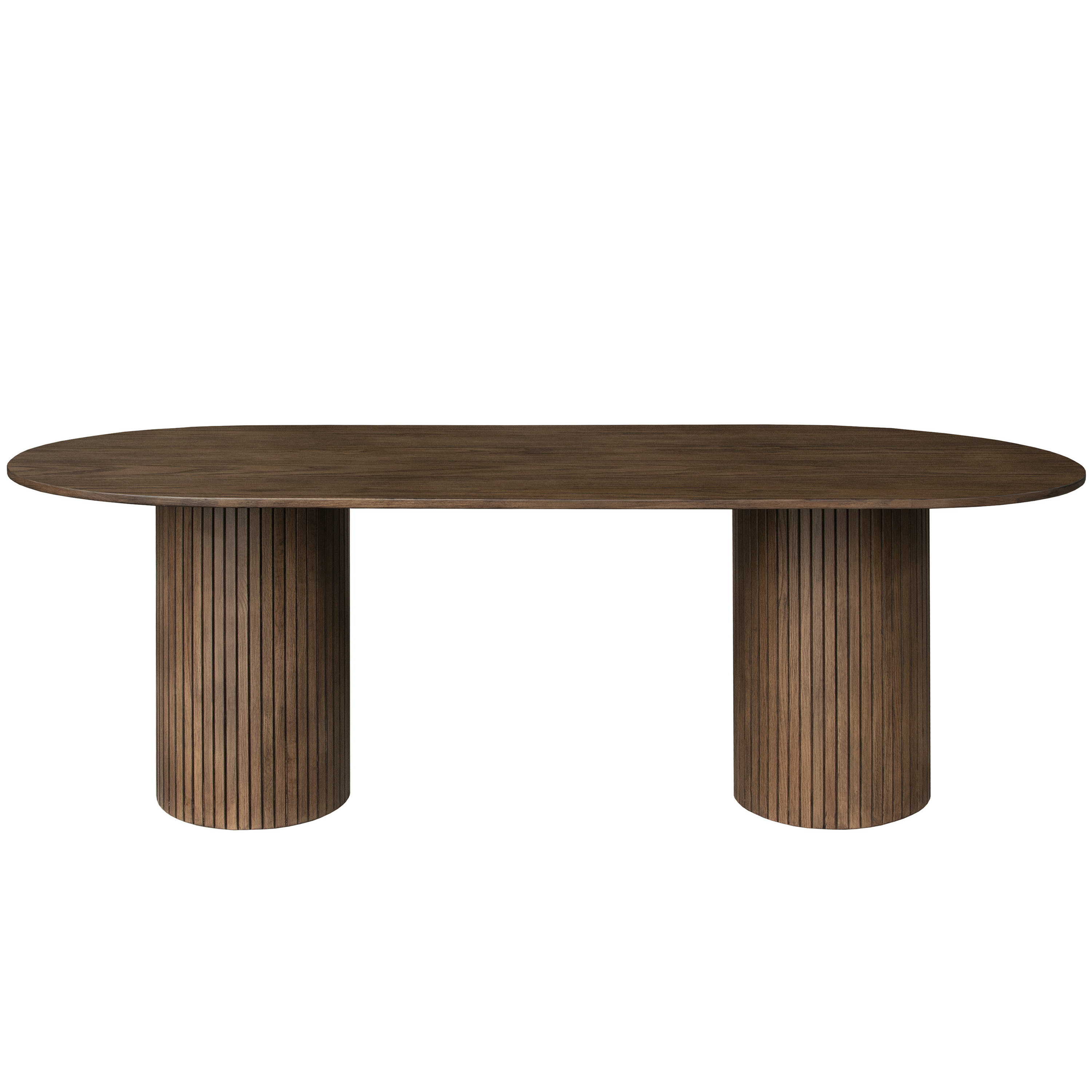 Adele Esstisch Braun gebeizt 220x100