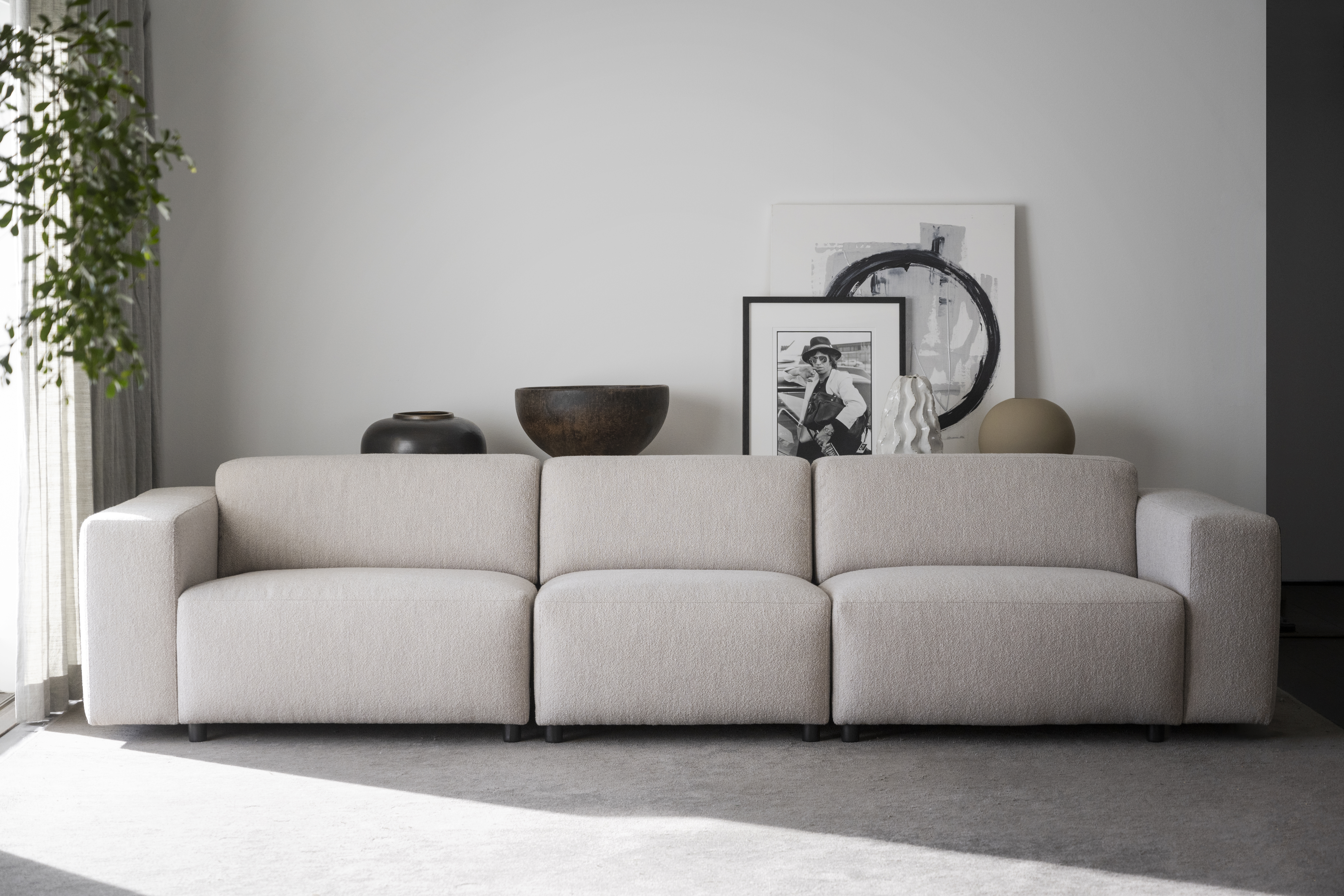 Rowico Home Willard 4-sits Soffa Ljusbeige