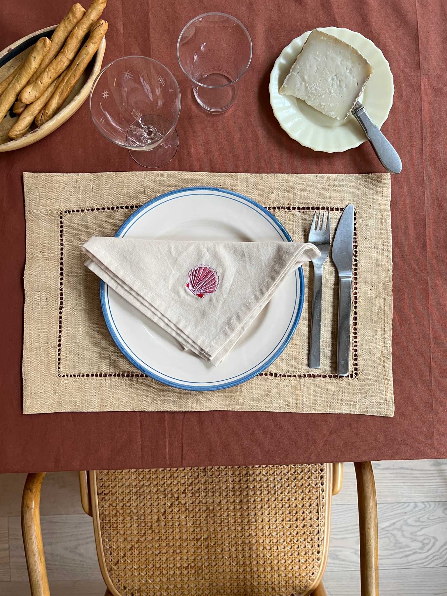 Midnatt Charms Servett 4-pack