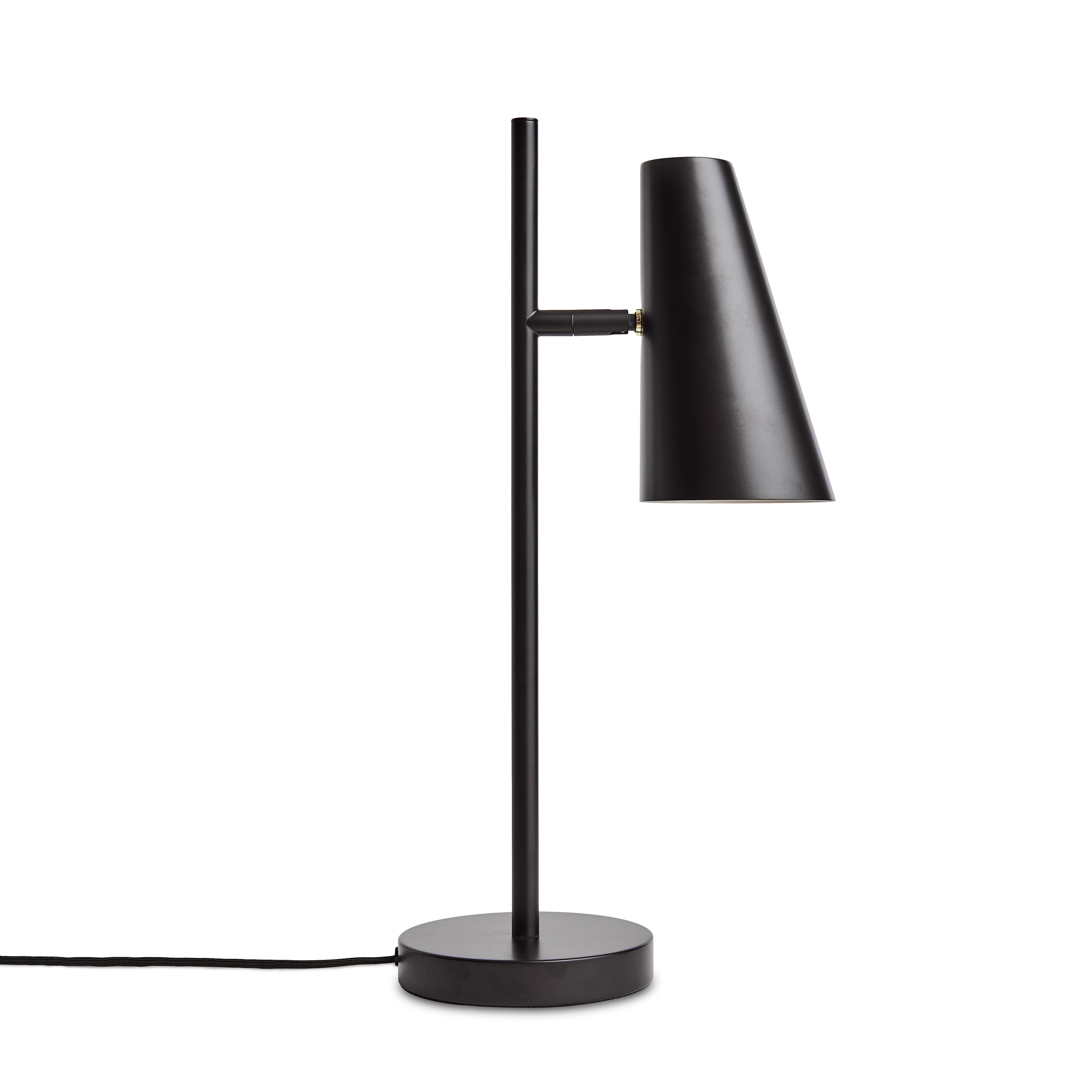 Woud - Cono Pöytävalaisin Musta 50 cm - Metall - Pöytävalaisimet
