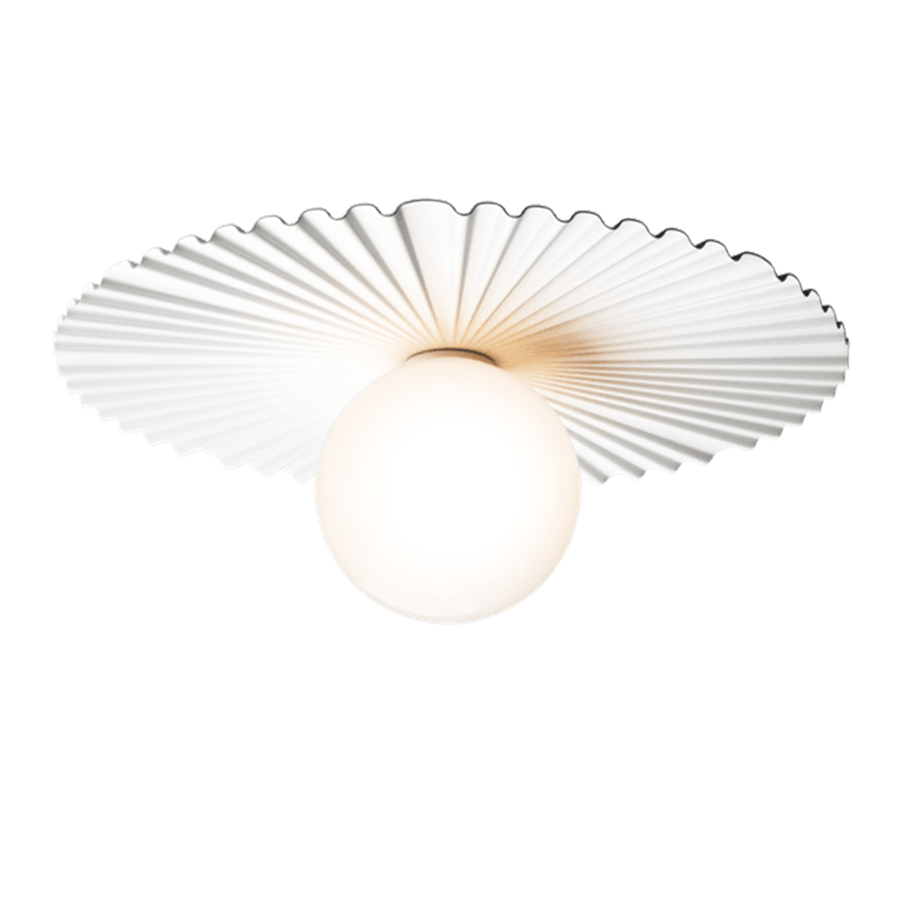 Nuura Liila Muuse Vägg/Taklampa White/Opal Ø42