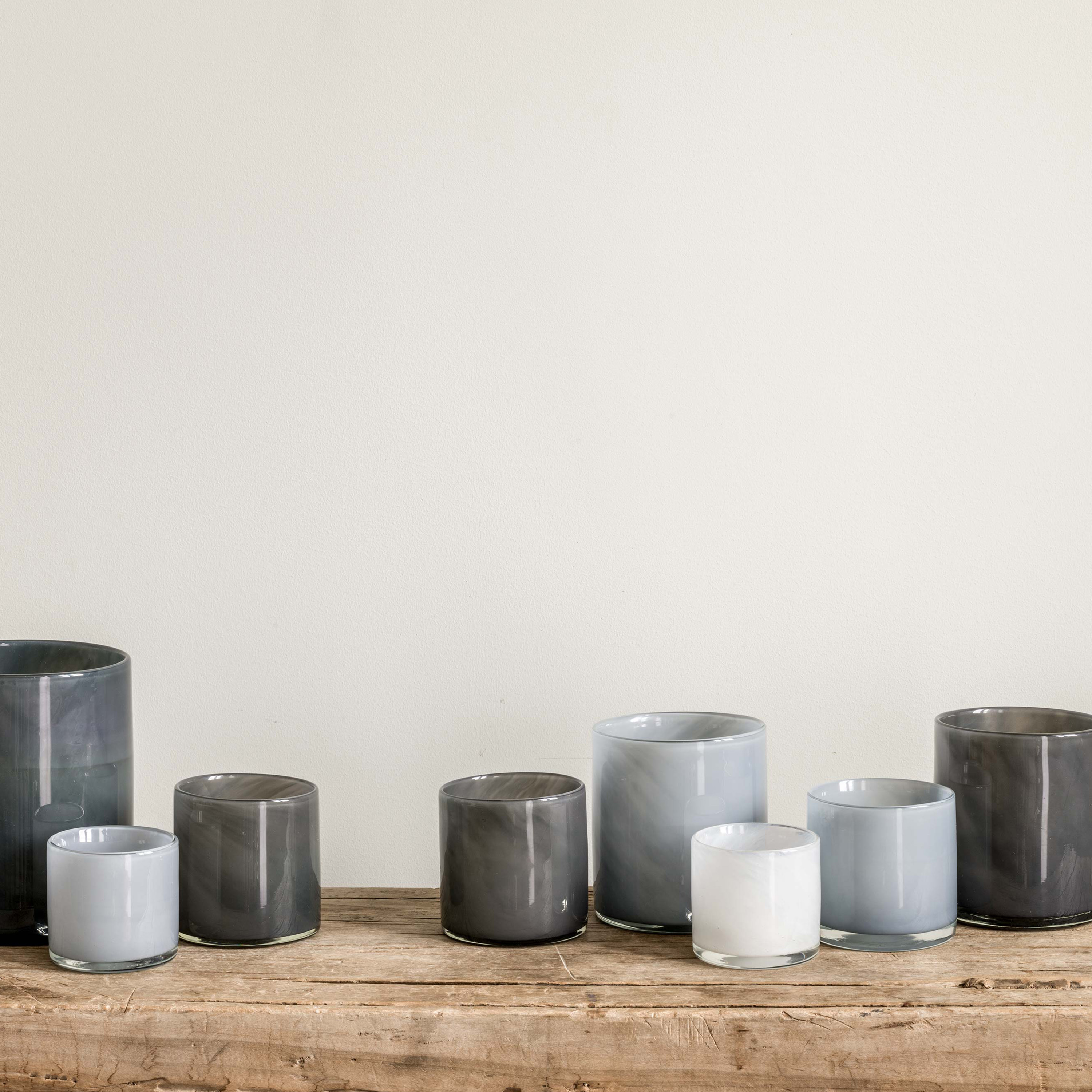 Tell me more Lyric Lykt Mørk Grå 14 cm