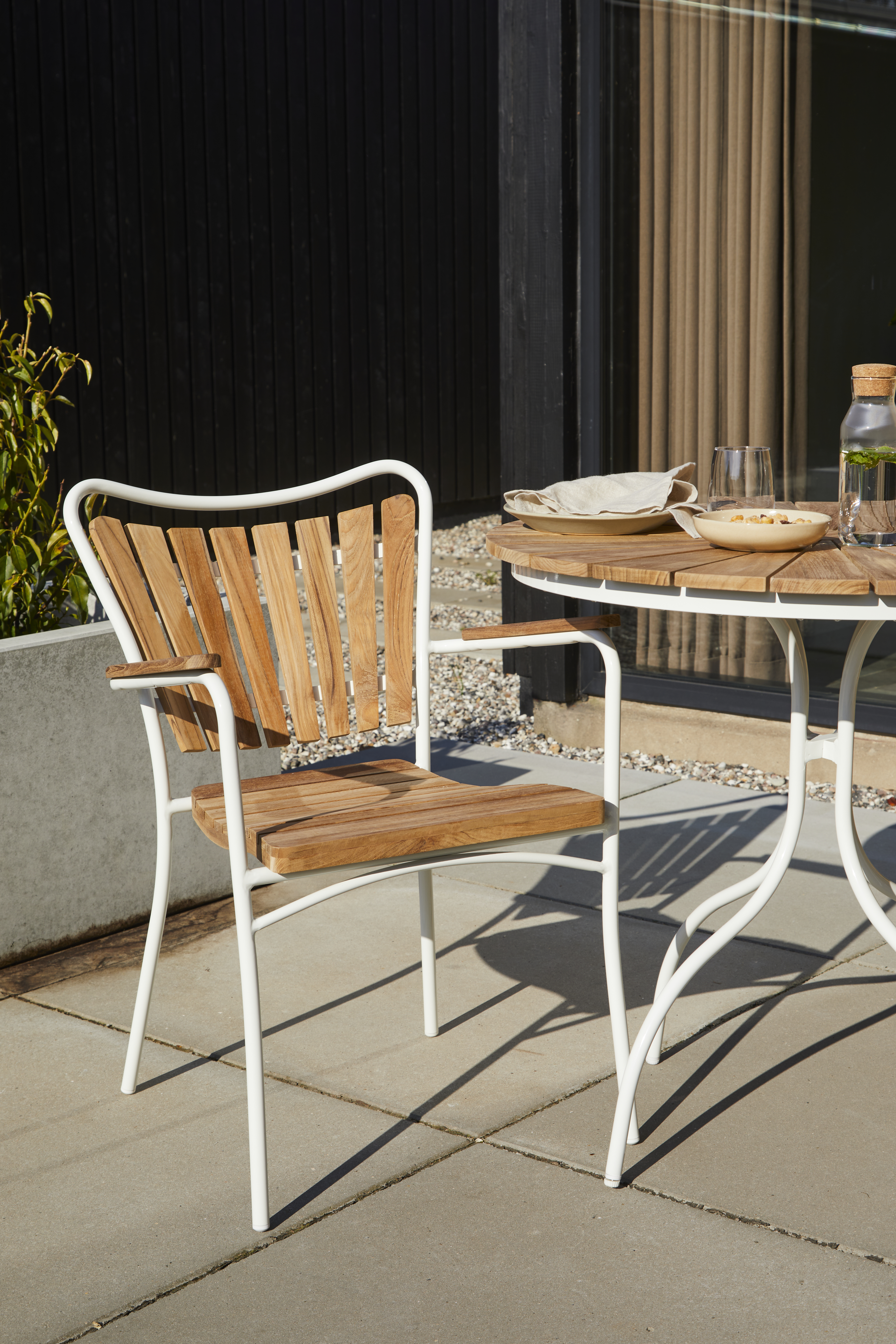 Cinas Ellen Kahvipöytä Valkoinen Ø80