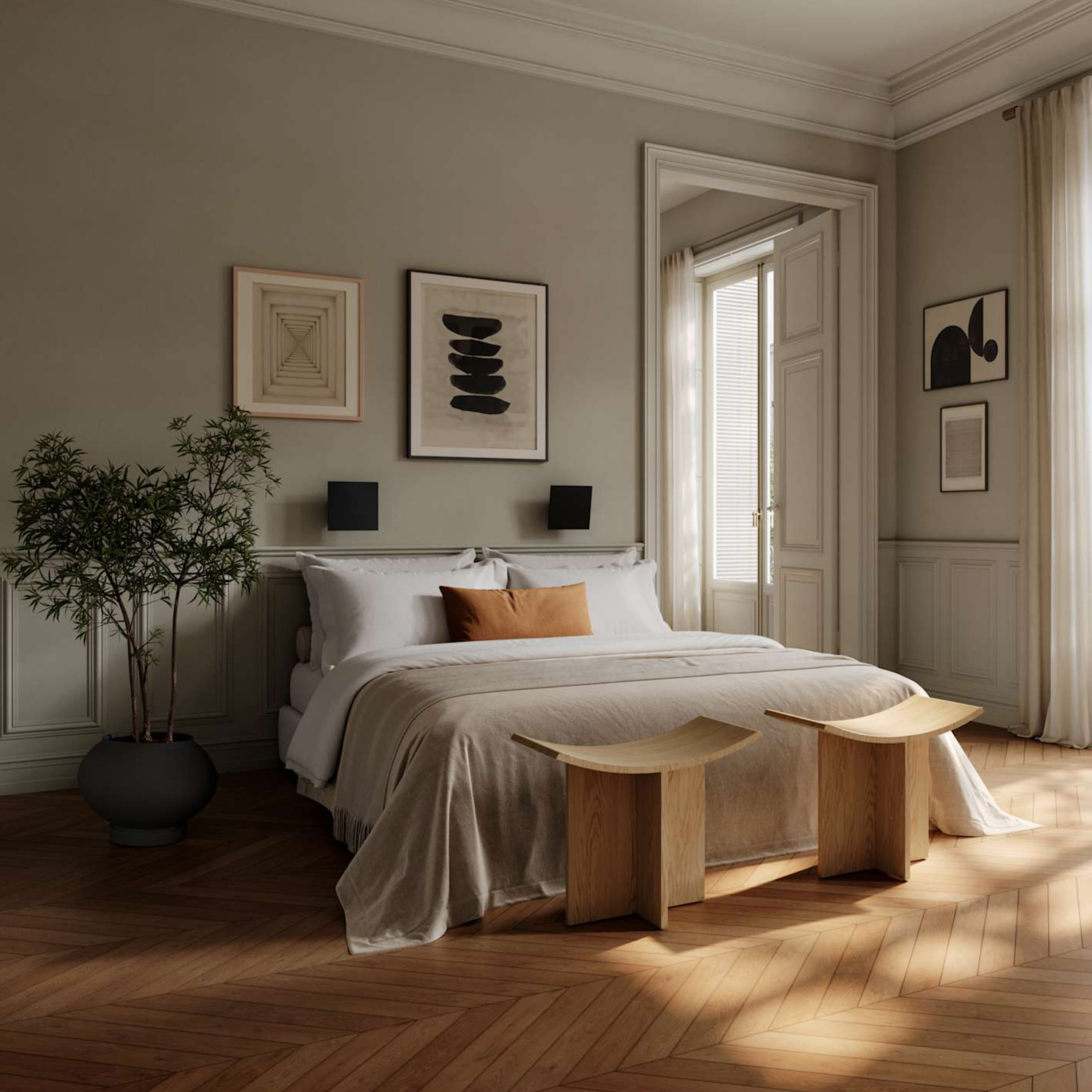 101 Copenhagen Chameleon Seinävalaisin Burned Black 20x20