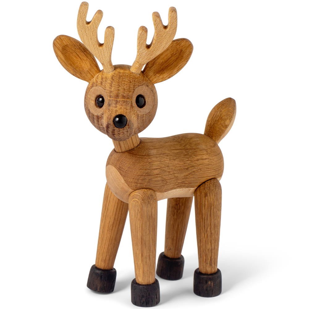 Spirit Deer Dekoration Ek/Lönn 19cm