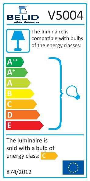 Belid Cato LED Vägglampa Dubbel Mässing