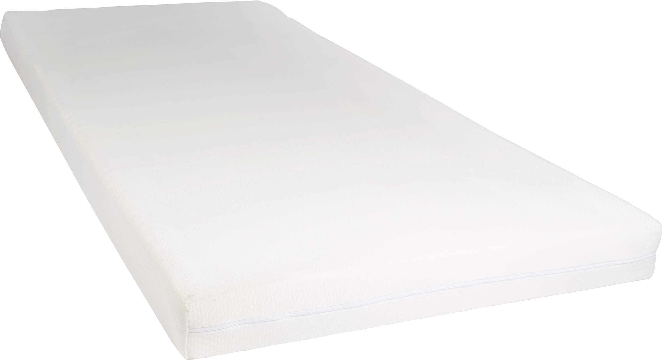 Nordic Home - Skummadrass 90x10x200 - Vit