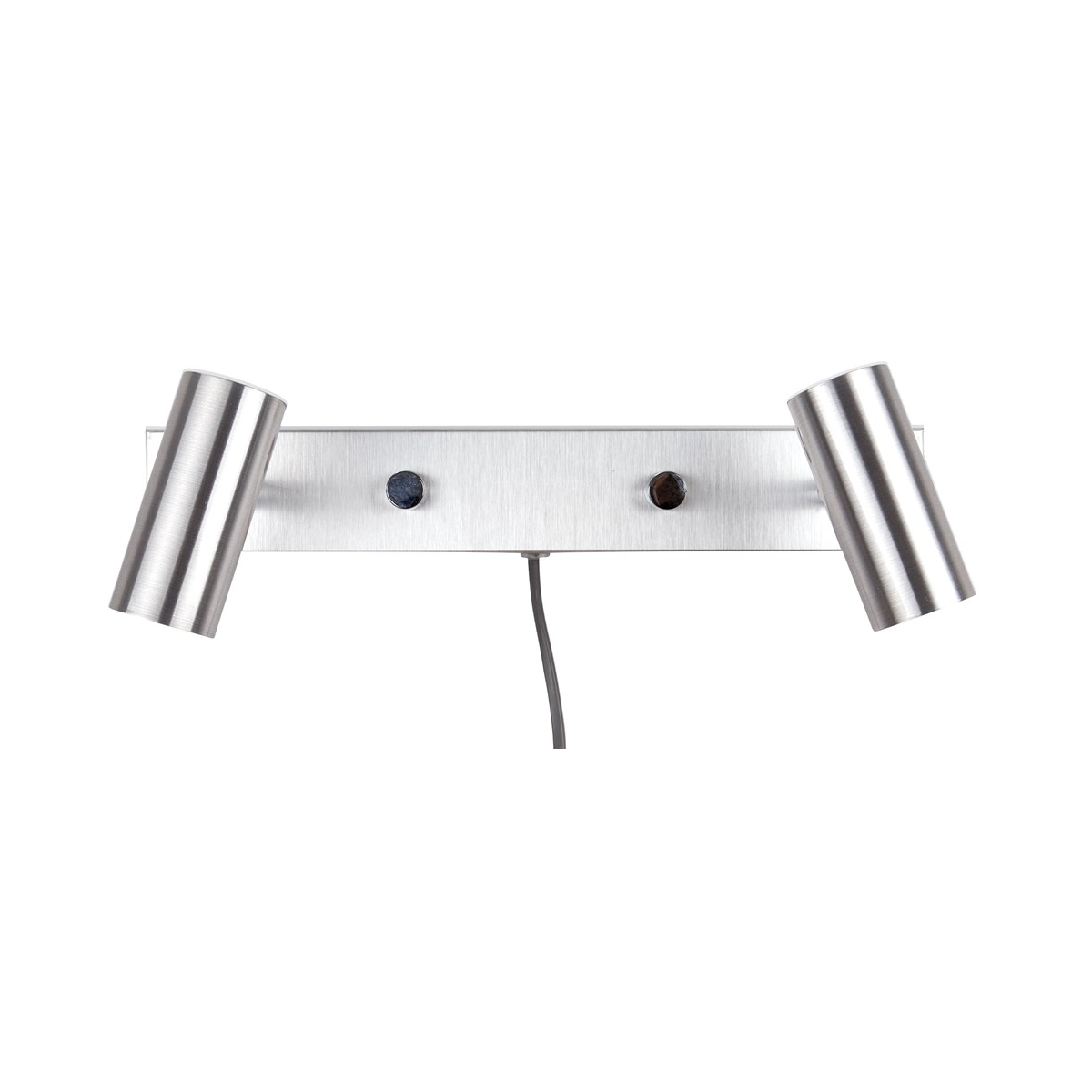 Belid - Cato LED Wandleuchte Doppel Aluminium - Silber - Wandleuchten
