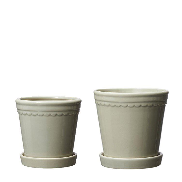 Wikholm Form Astrid Kruka m. Fat 2-pack Linne Small