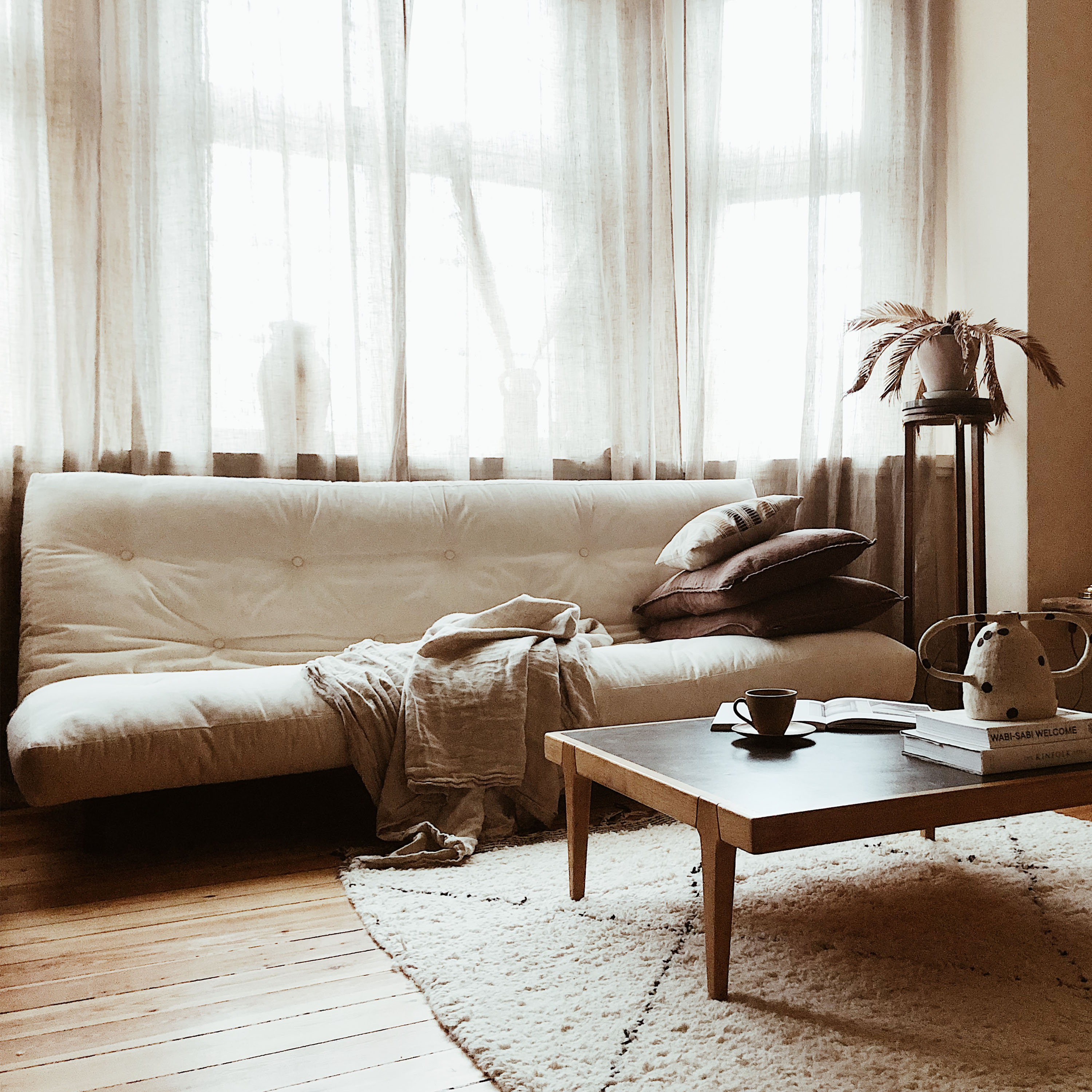 Karup Design Fresh Vuodesohva Luonnollinen/Valkoinen 200 cm