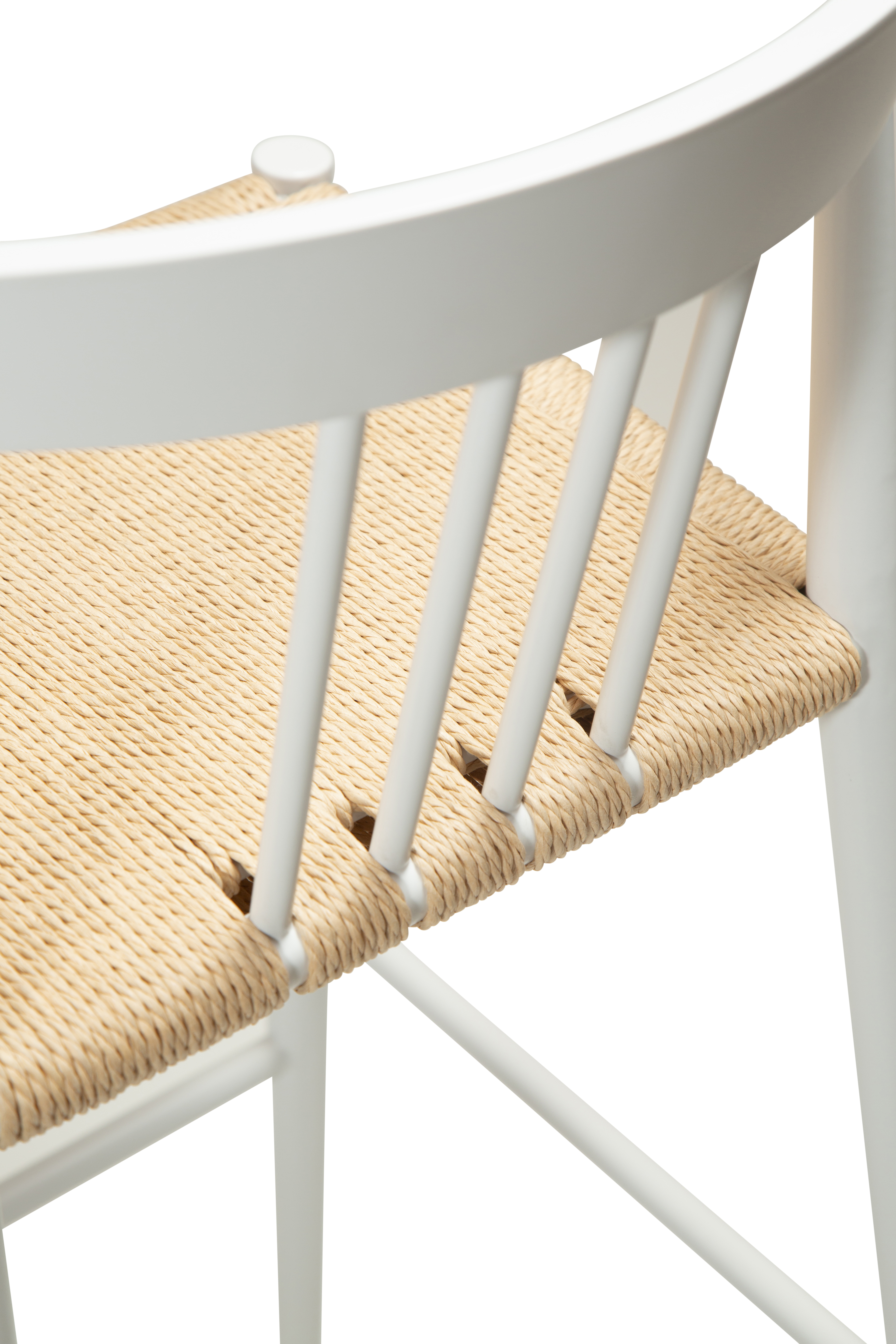 Dan Form Sava Barstol Natur/Vit 67cm