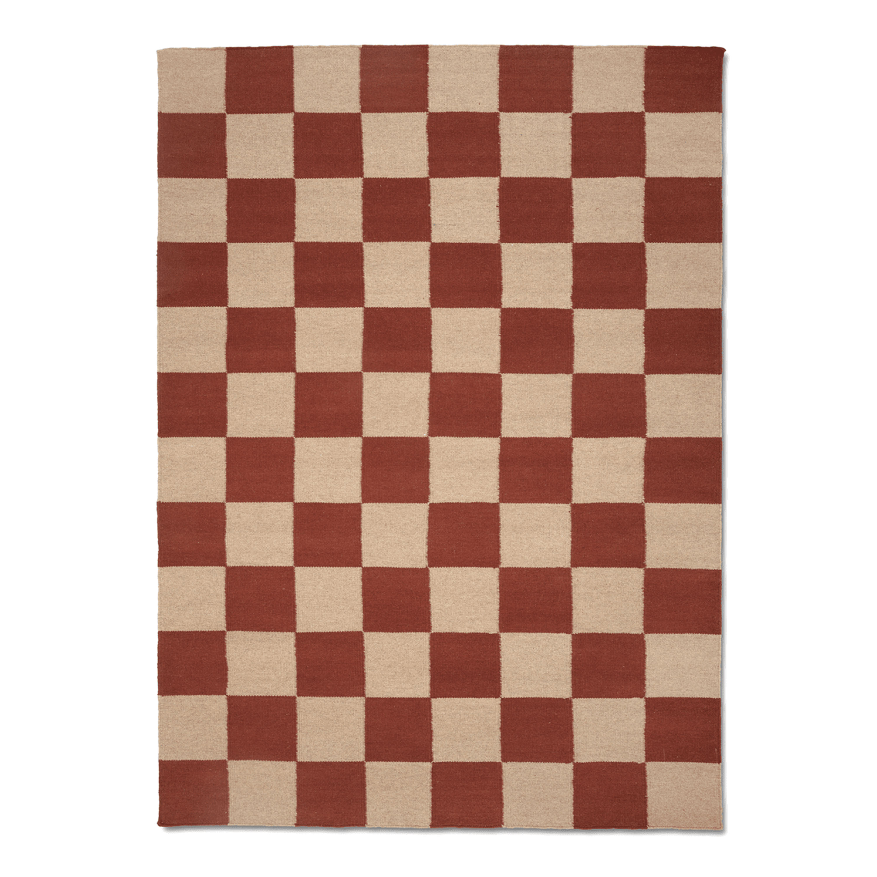 Teppe Square Terrakotta/Natur 200x300