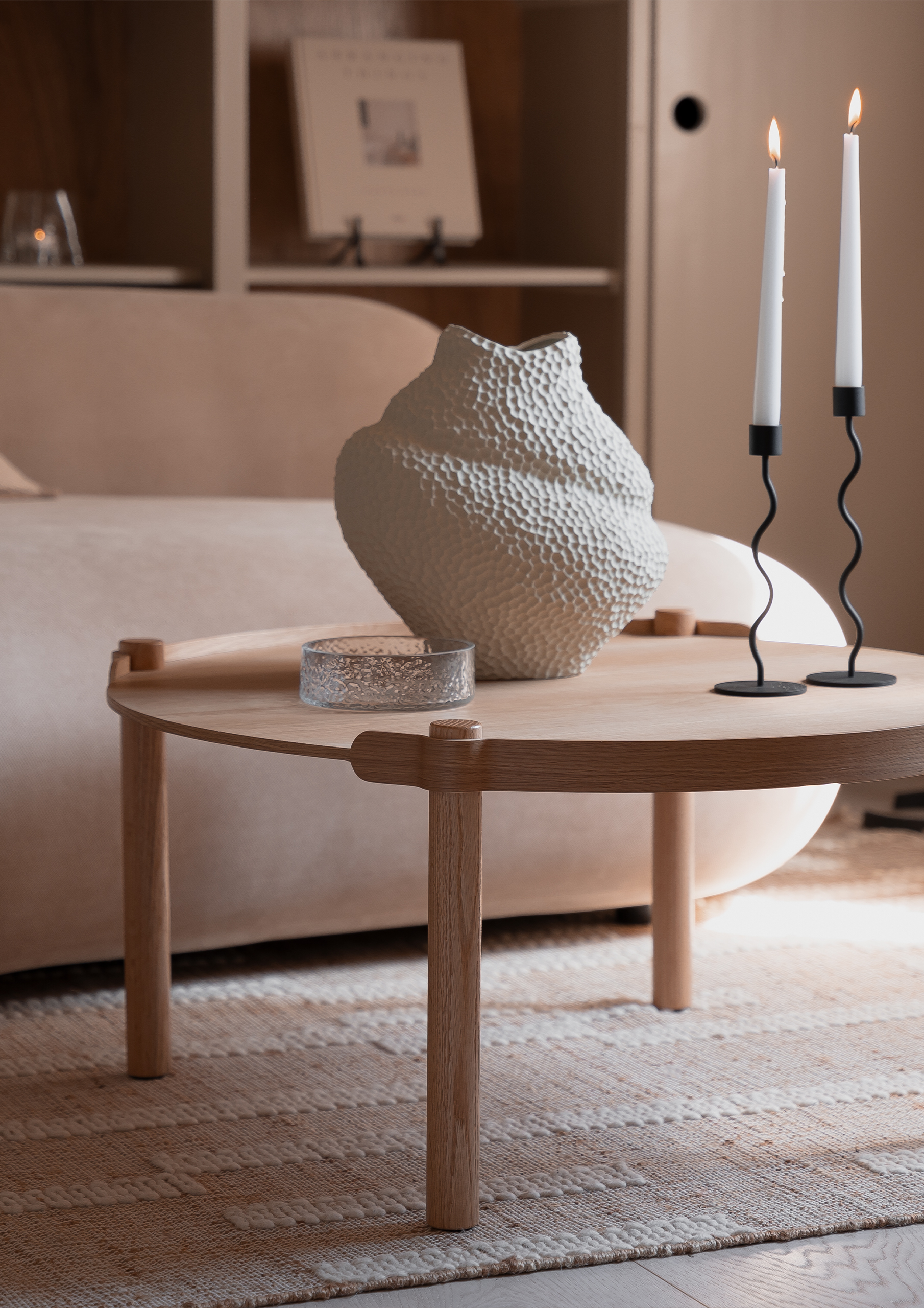 Cooee Design Isla Wide Vas Linnen 32cm