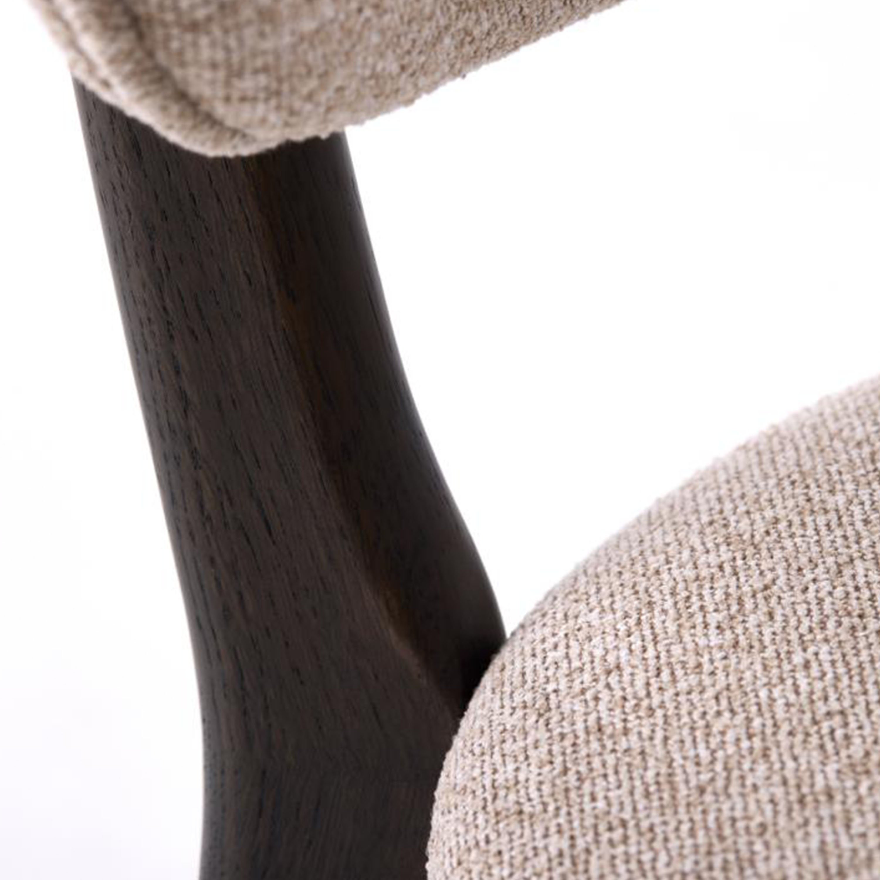 Nordic Home Frances Esszimmerstuhl Dunkel Espresso/Sand