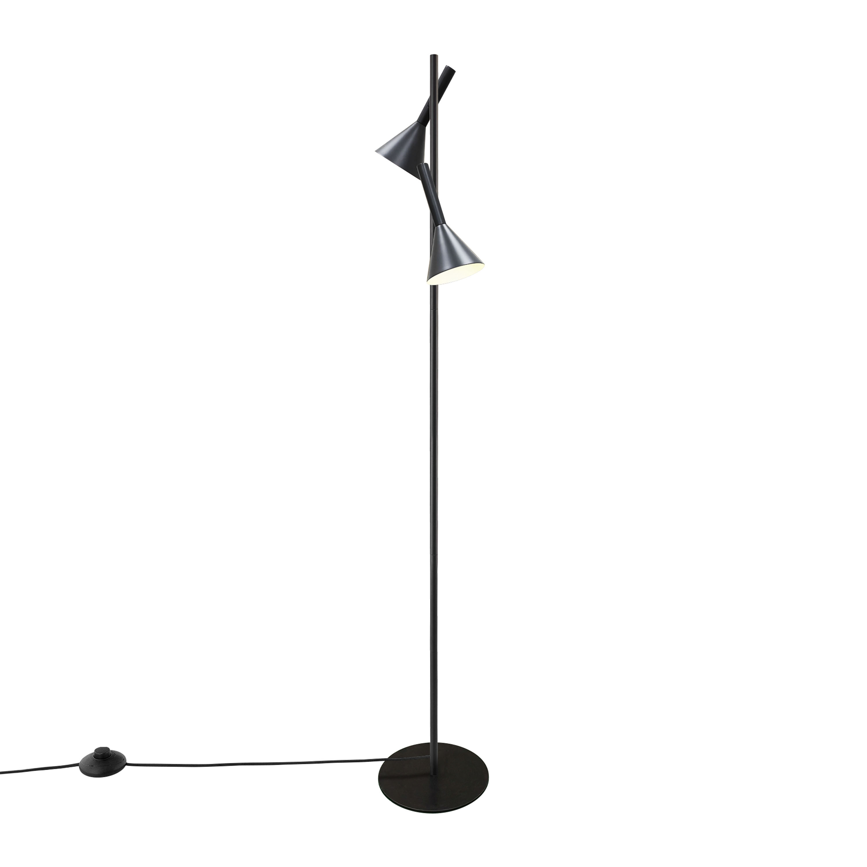 Nordlux Kelvis Golvlampa Svart