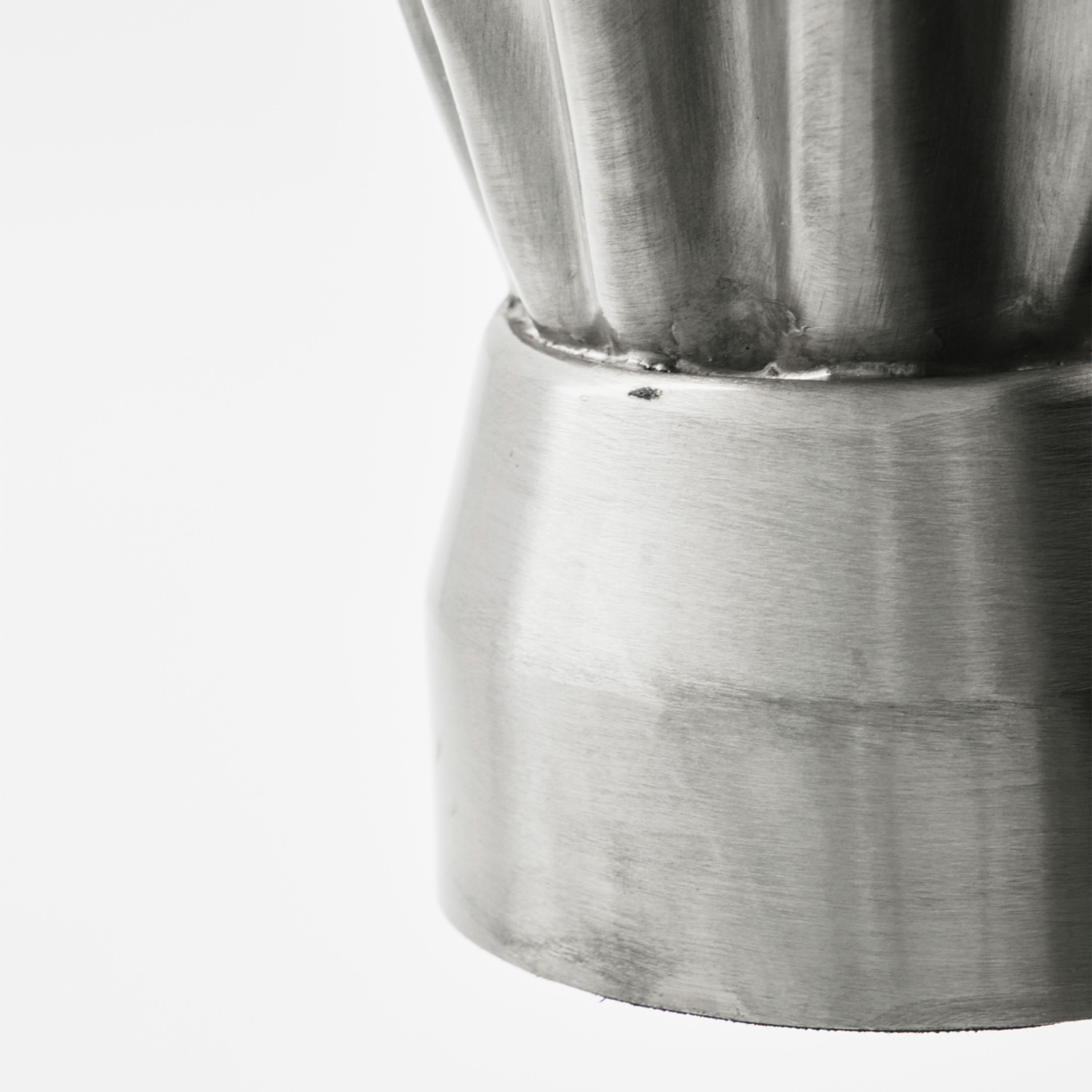 House Doctor Flood Maljakko Brushed silver finish 33cm