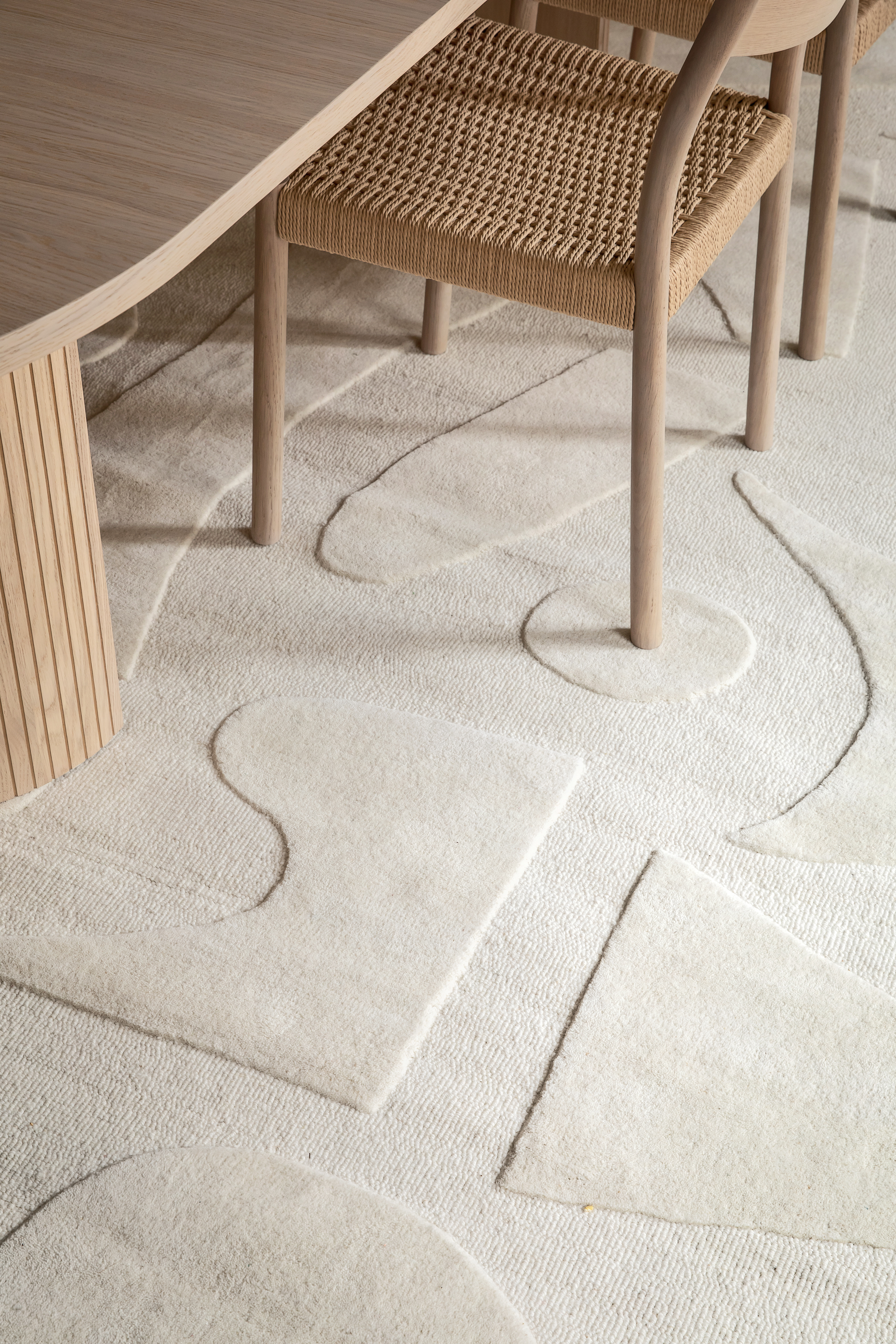 Classic Collection Vivid Wollteppich Off White 200x300