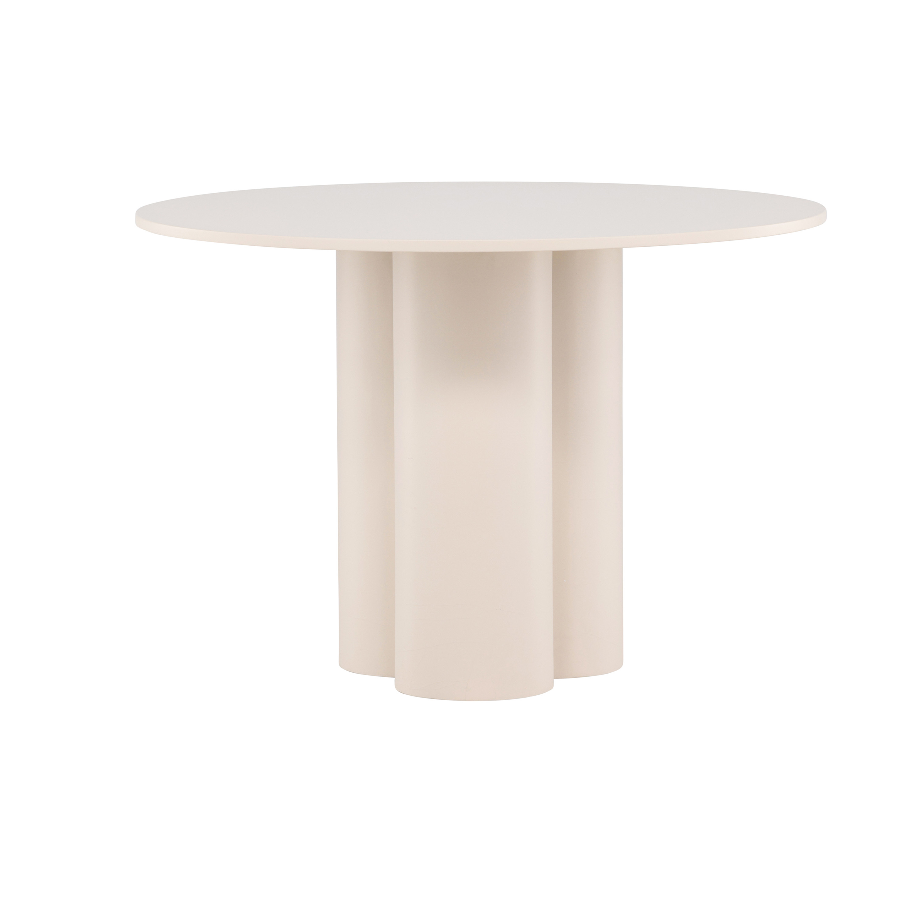 Olivia Matbord Beige 110x110