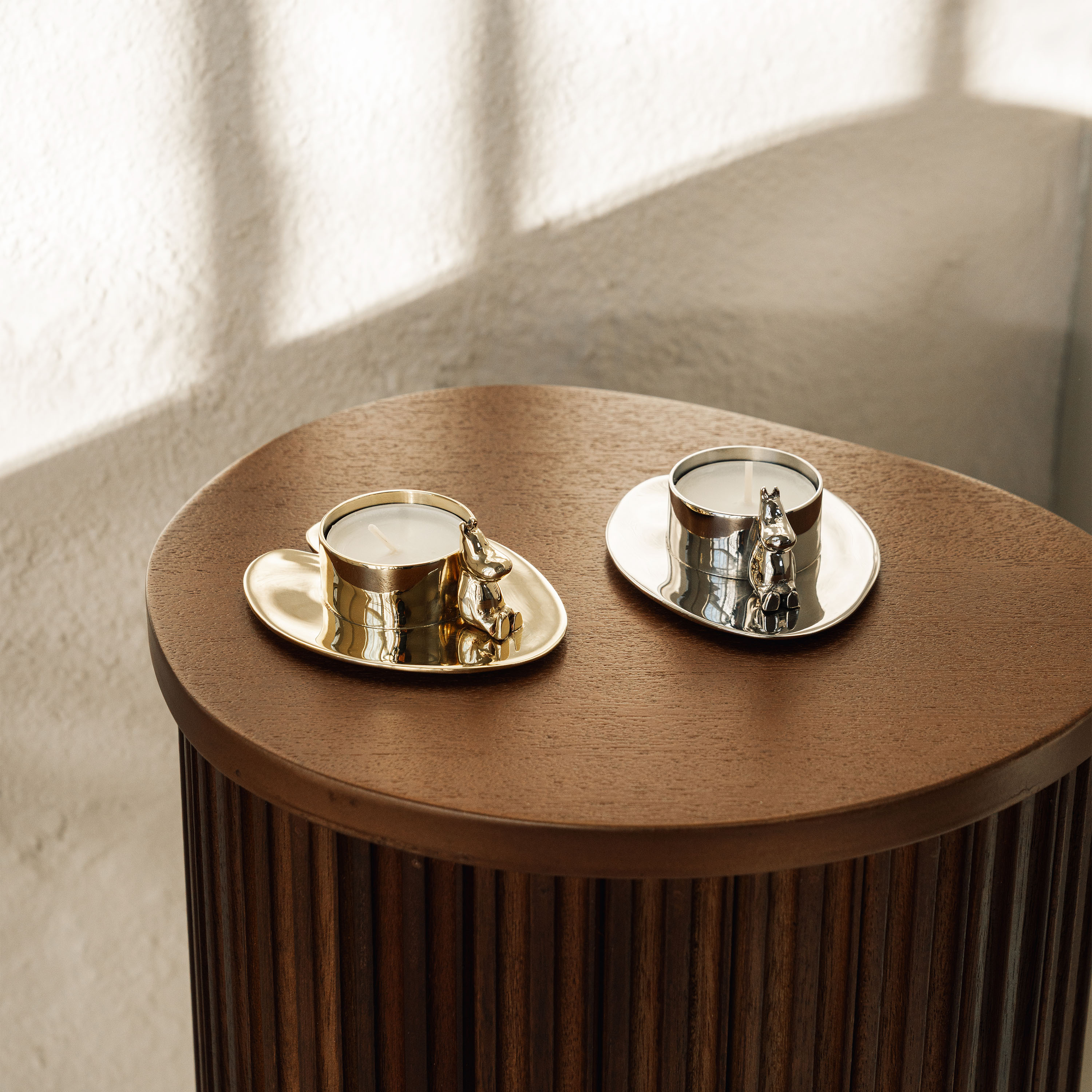 Hilke Collection Hilke X Mumins Nr.3 Kerzenhalter Silber