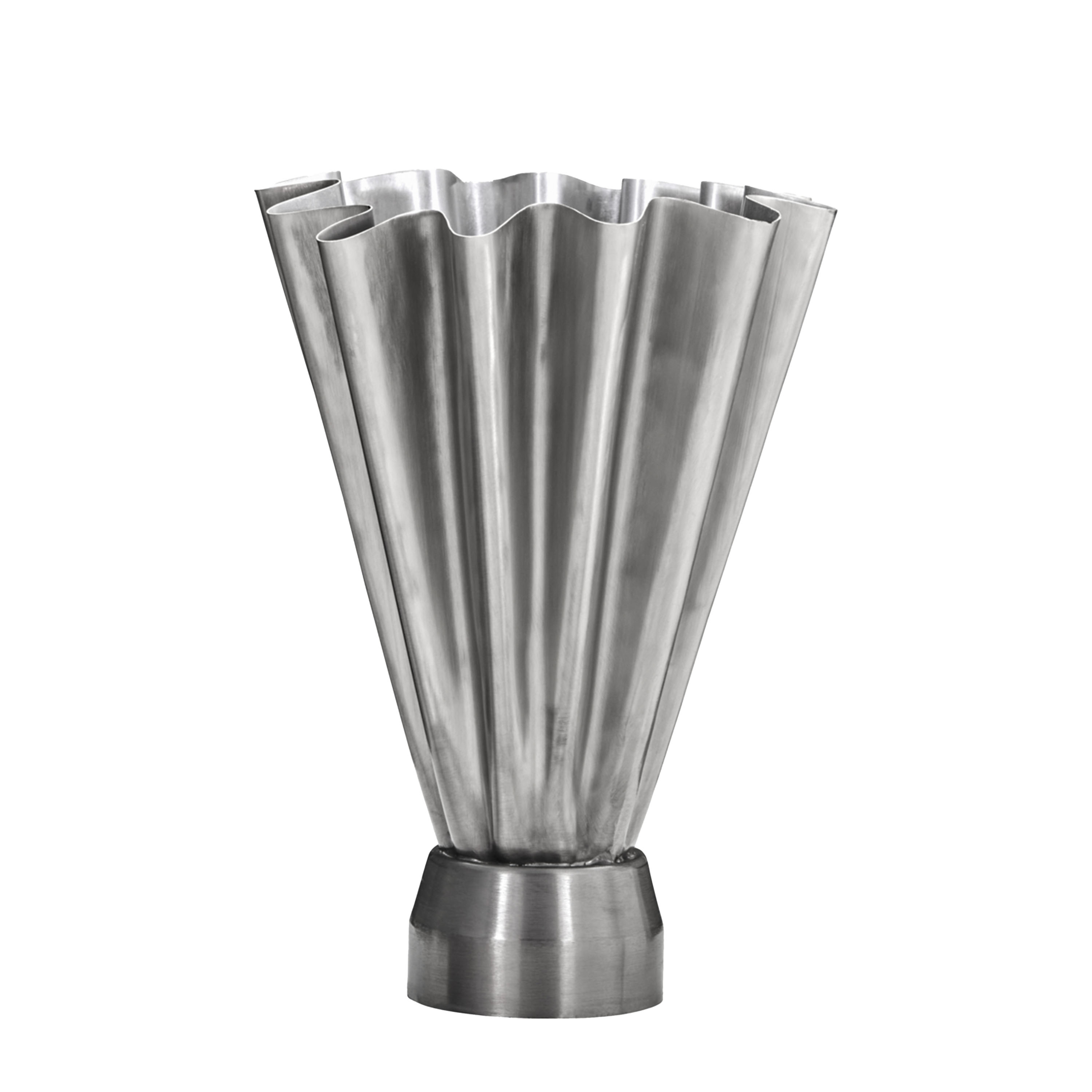 House Doctor - Flood Vas Brushed silver finish 33cm