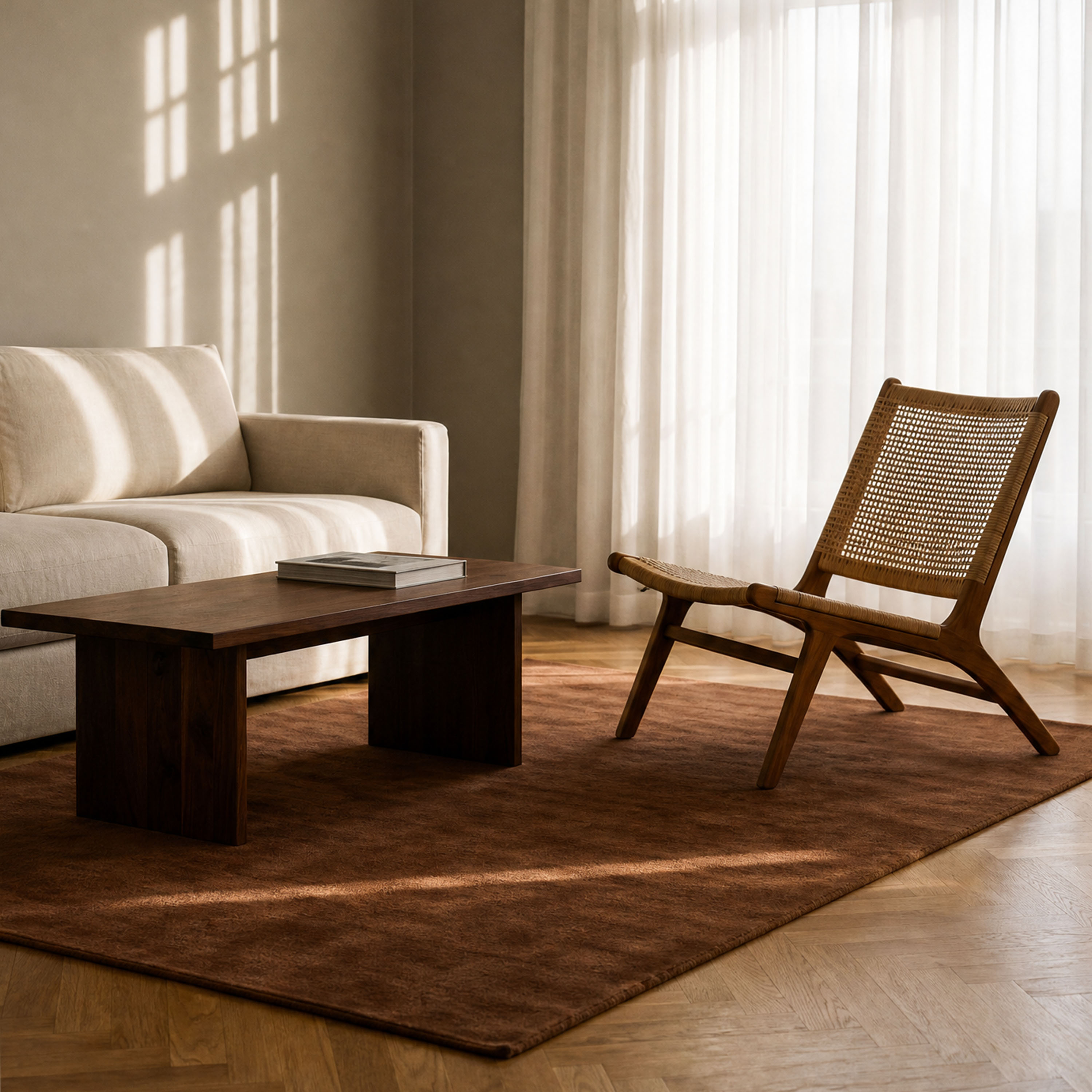 Classic Collection Solid Ullmatta Rust 300x400