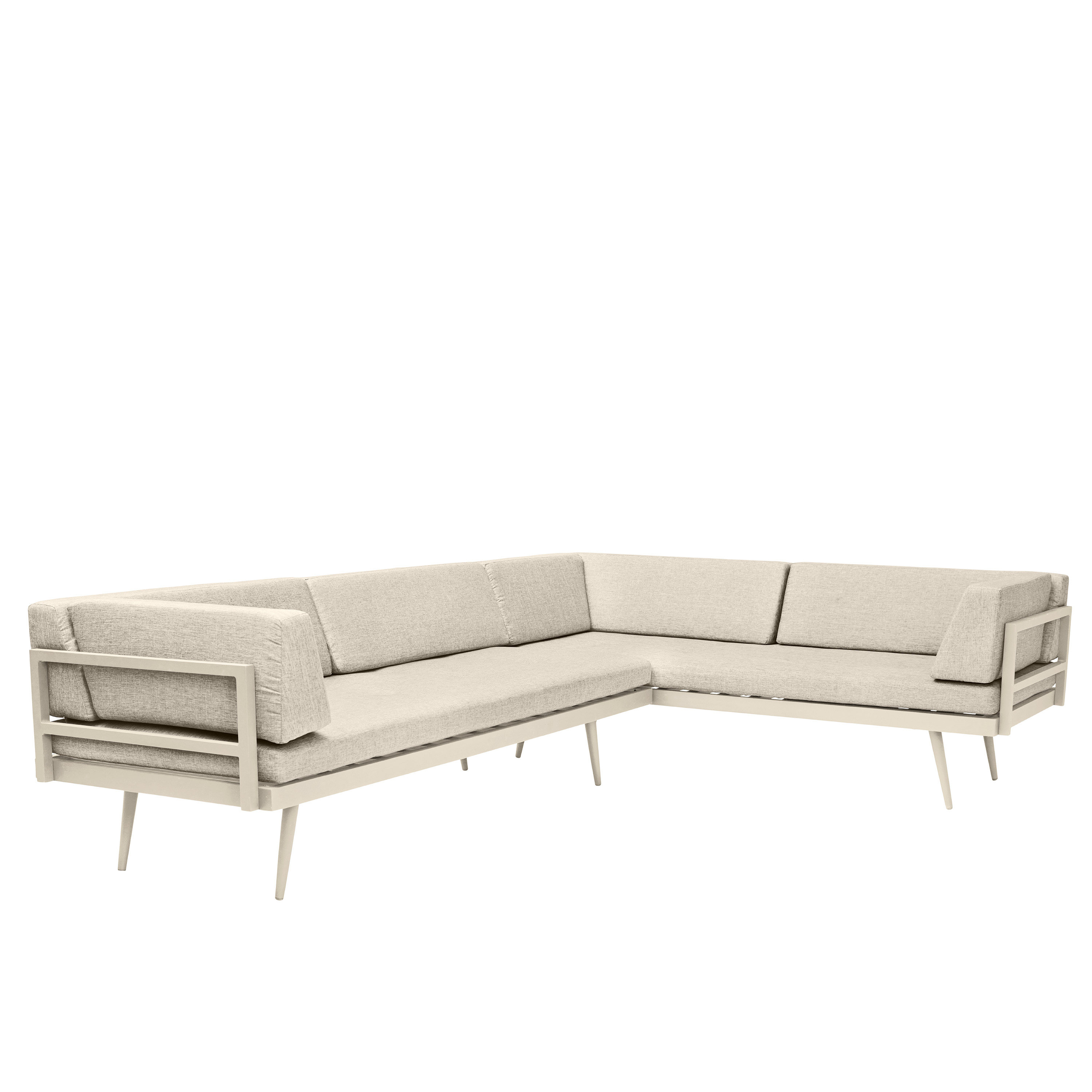 Cinas - Rio Loungesofa Sandy Grey/Sand - Beige - Gartensofa