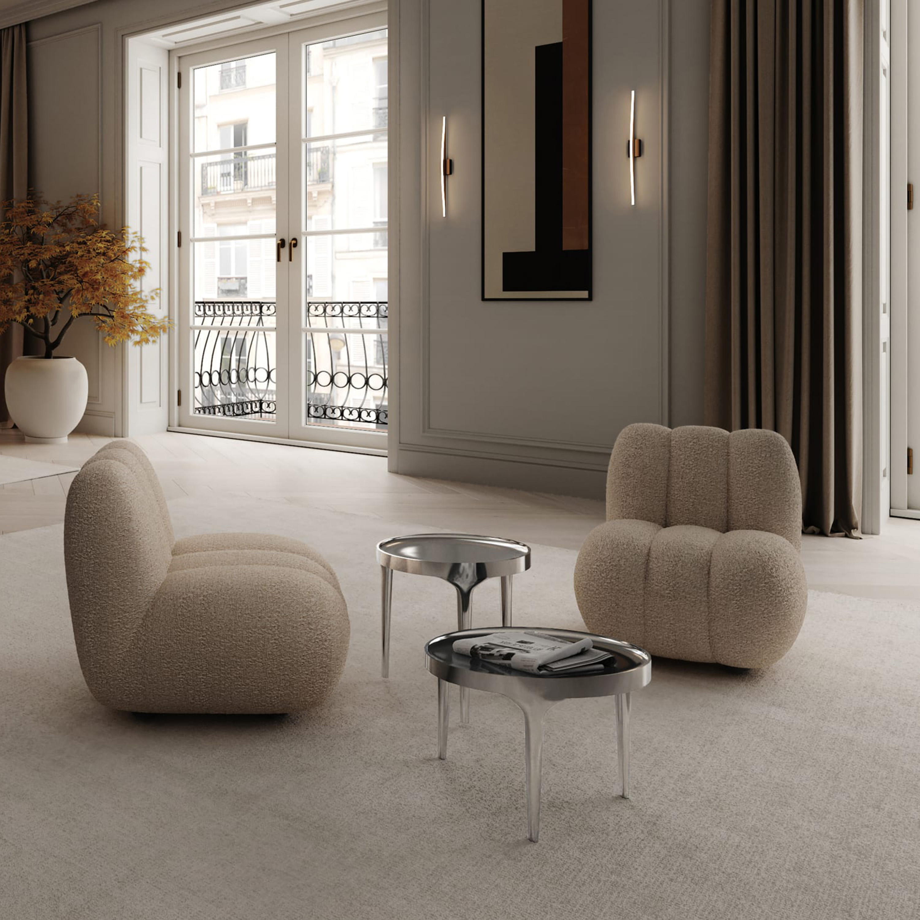 101 Copenhagen Toe Loungestuhl Rauchiger Sand