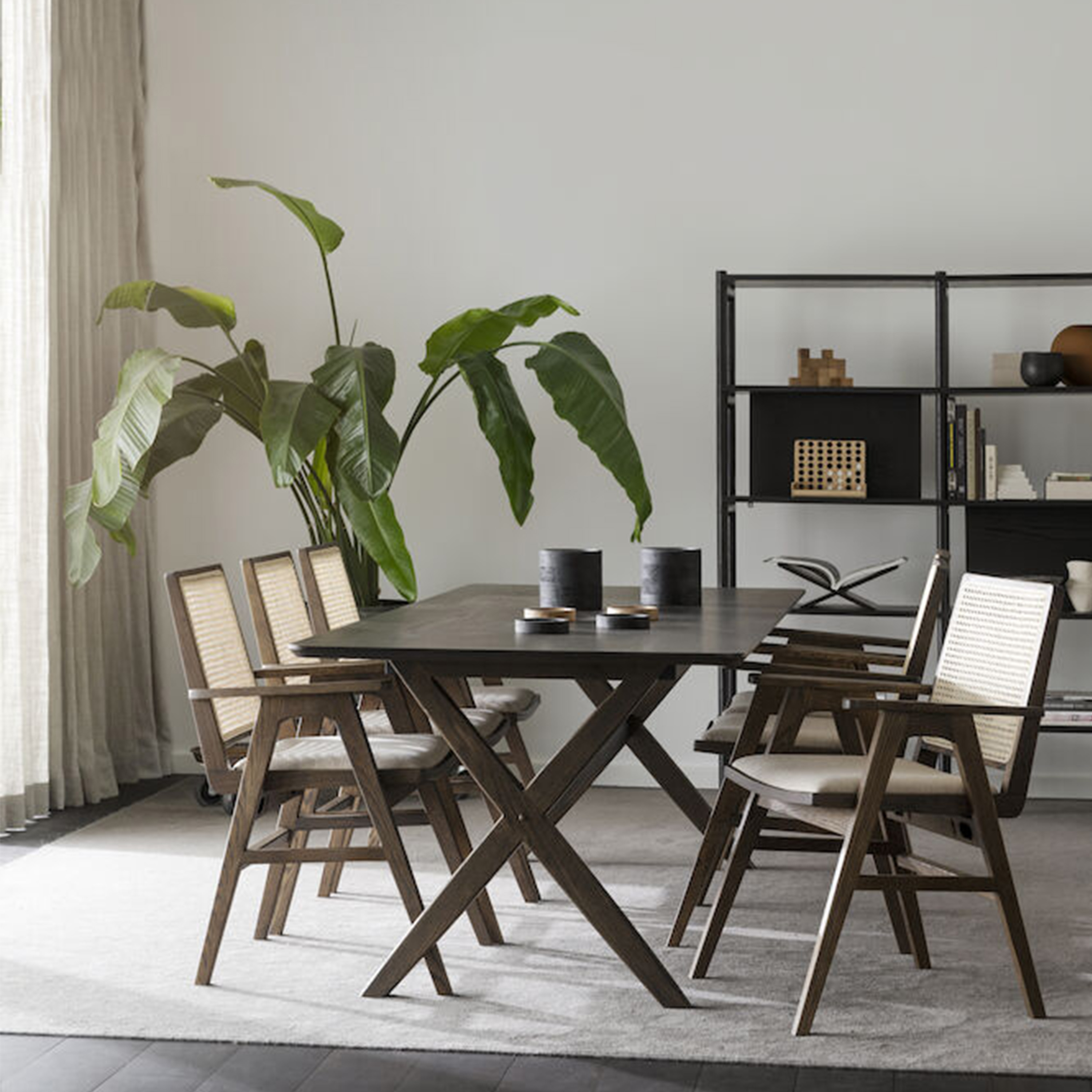 Rowico Home Calverton Esstisch aus brauner Eiche, 230 cm lang